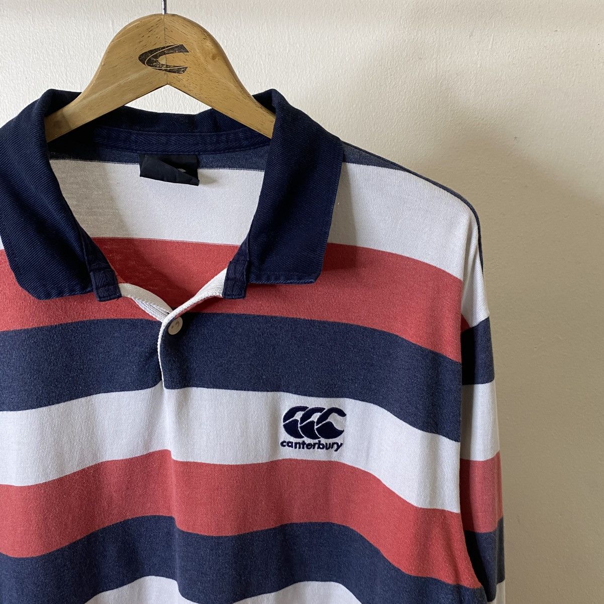 Canterbury of New Zealand Vintage 2000s Canterbury Polo Rugby LS Shirt Size US XL / EU 56 / 4 - 2 Thumbnail