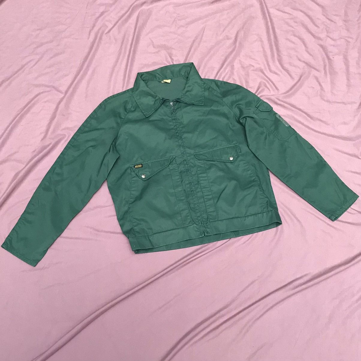 Other MADE IN IRELAND GREEN RAIN CHORE JACKET Size US M / EU 48-50 / 2 - 4 Thumbnail