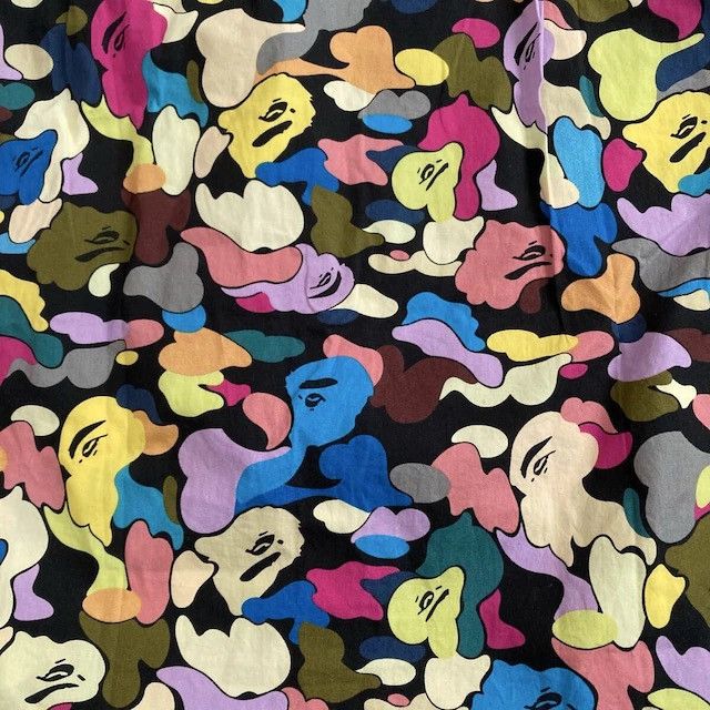 Bape ☠️Pirates Store limited☠️ BAPE multi camo shirt a bathing ape Size US M / EU 48-50 / 2 - 2 Thumbnail