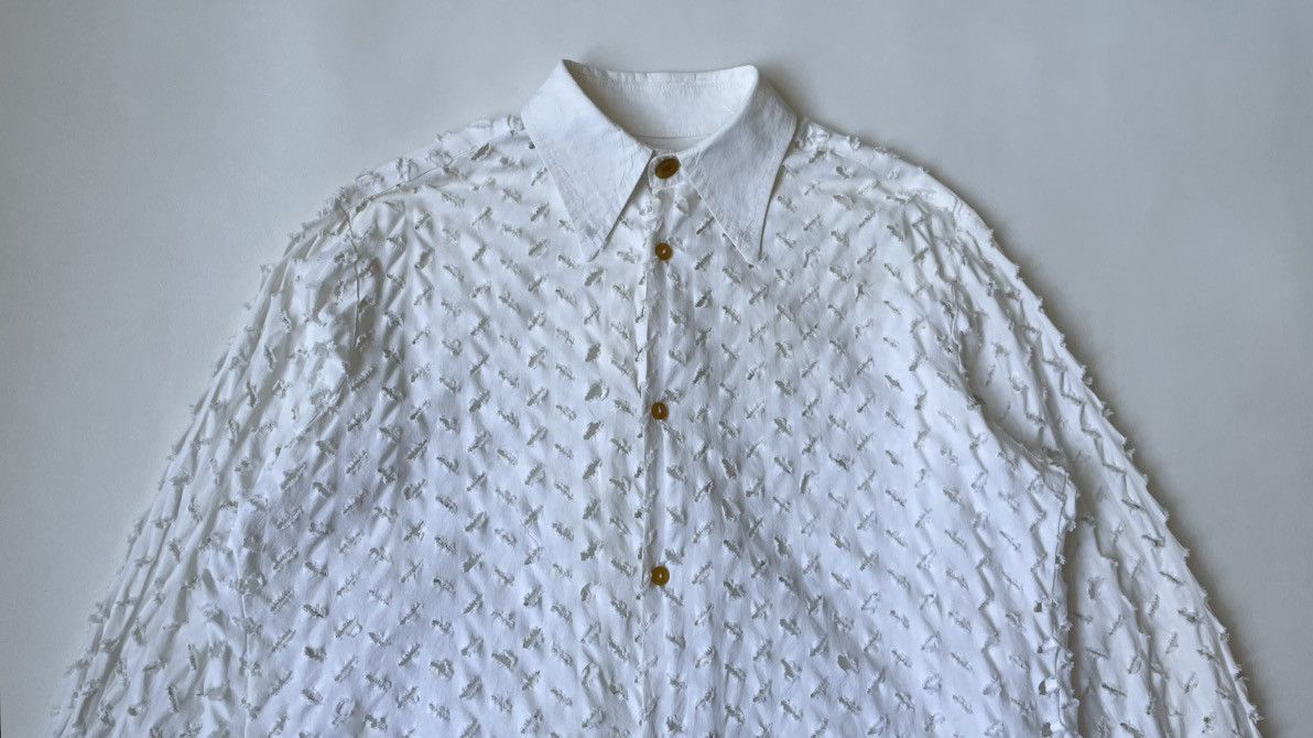 Vivienne Westwood S/S 1991 ‘Cut Slash & Pull’ White Cotton Shirt Size US S / EU 44-46 / 1 - 2 Thumbnail
