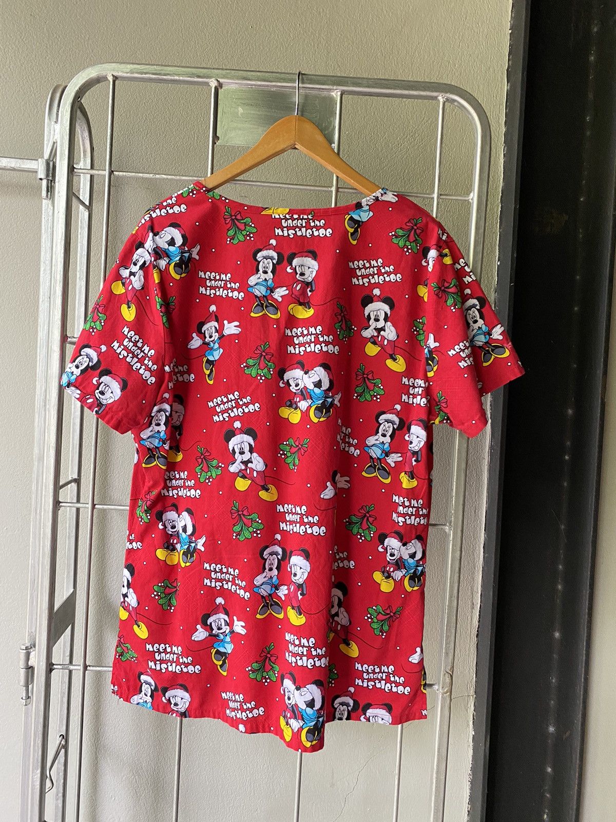 Mickey Mouse Mickey Mouse vintage v neck blouse Size ONE SIZE - 9 Thumbnail