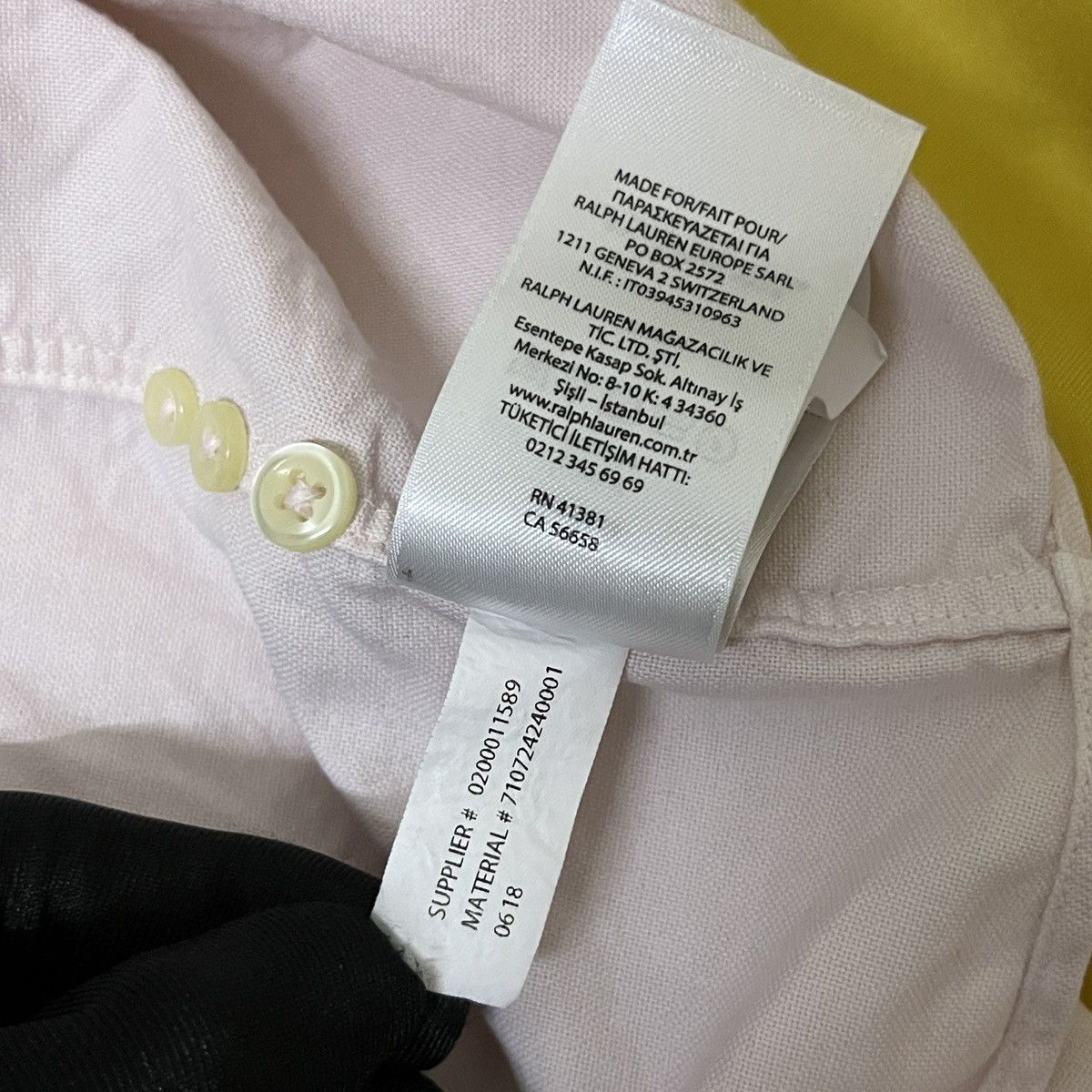 Polo Ralph Lauren × Ralph Lauren × Ralph Lauren Blue Label Pink Pony Polo Ralph Lauren Button Up Shirt Size US M / EU 48-50 / 2 - 14 Thumbnail