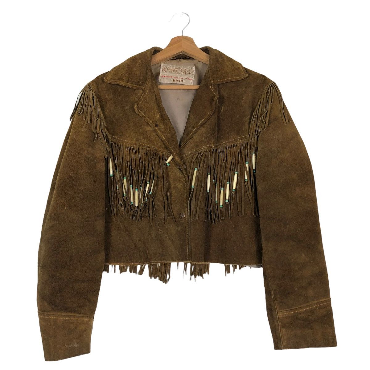 Schott 🔥VINTAGE 60’s SCHOTT RANCHER COWBOY WESTERN STYLING Size US M / EU 48-50 / 2 - 1 Thumbnail