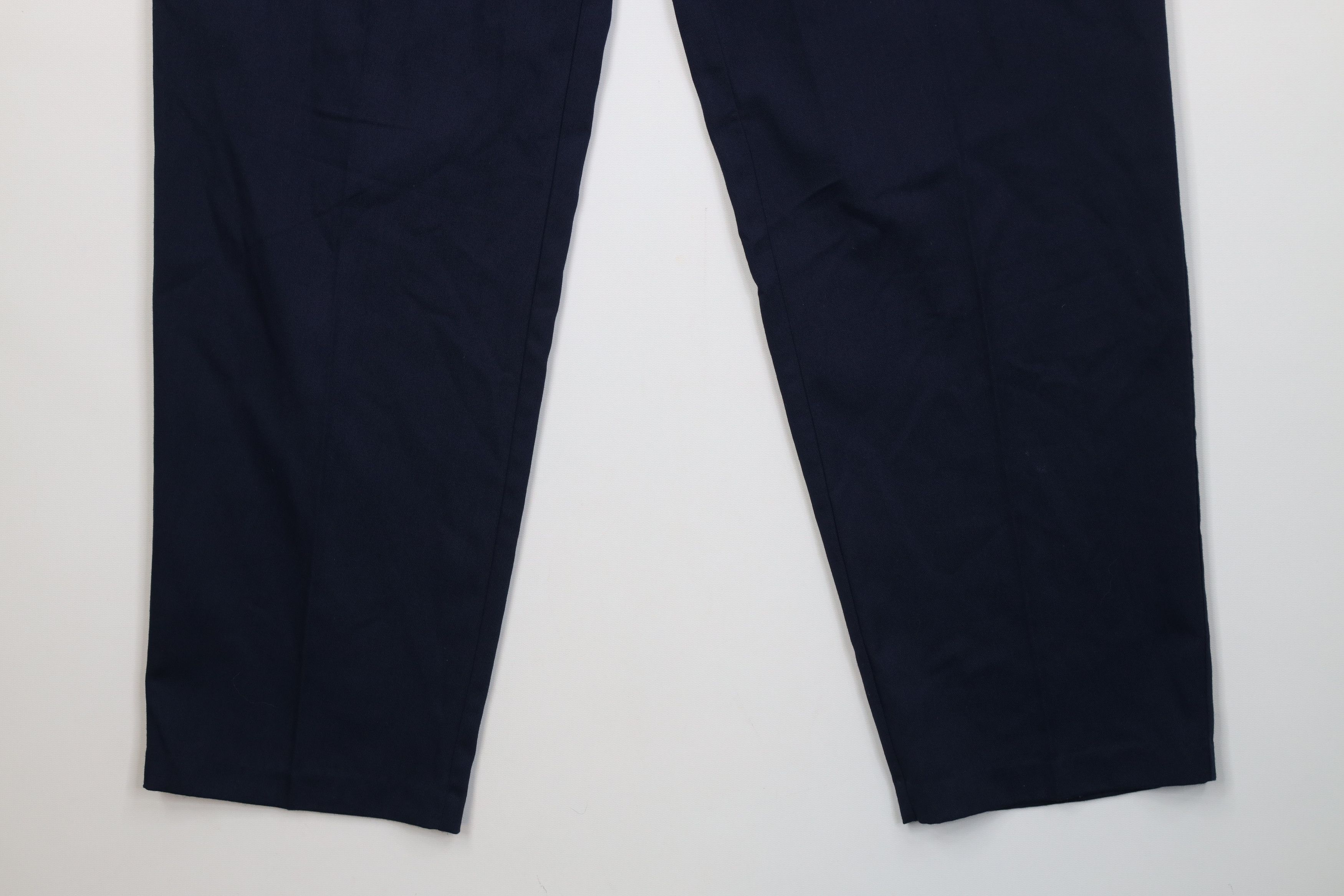 Vintage Deadstock Vintage 90s Streetwear Gabardine Blend Chino Pants Size US 34 / EU 50 - 4 Thumbnail