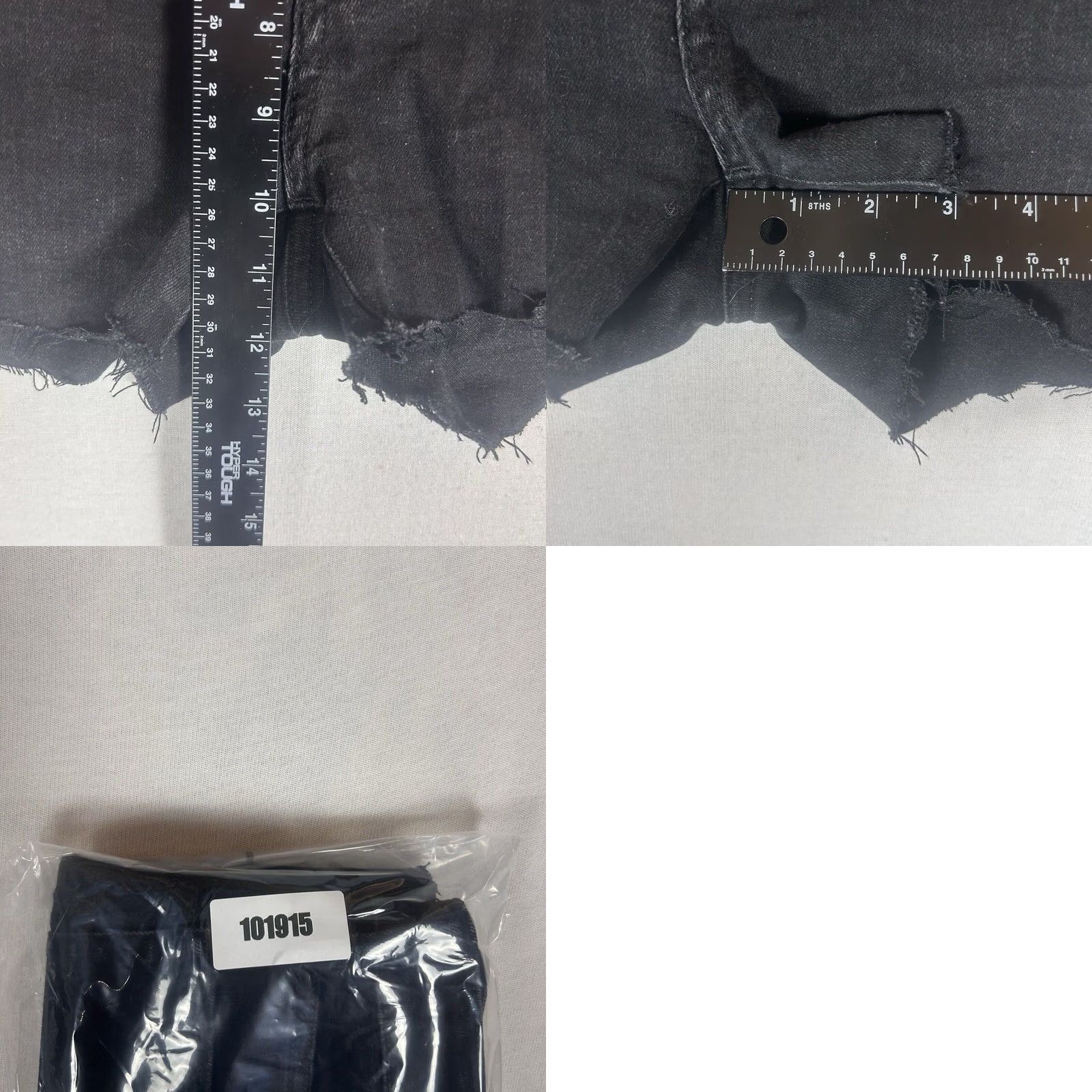 American Eagle Outfitters American Eagle Outfitters Womens Cut-Off Shorts Black 3 Inseam 32 Stretch Denim Slim/ Skinny Fit - Casual Beach Holiday Summer Size 24" / US 00 / IT 34 - 8 Thumbnail