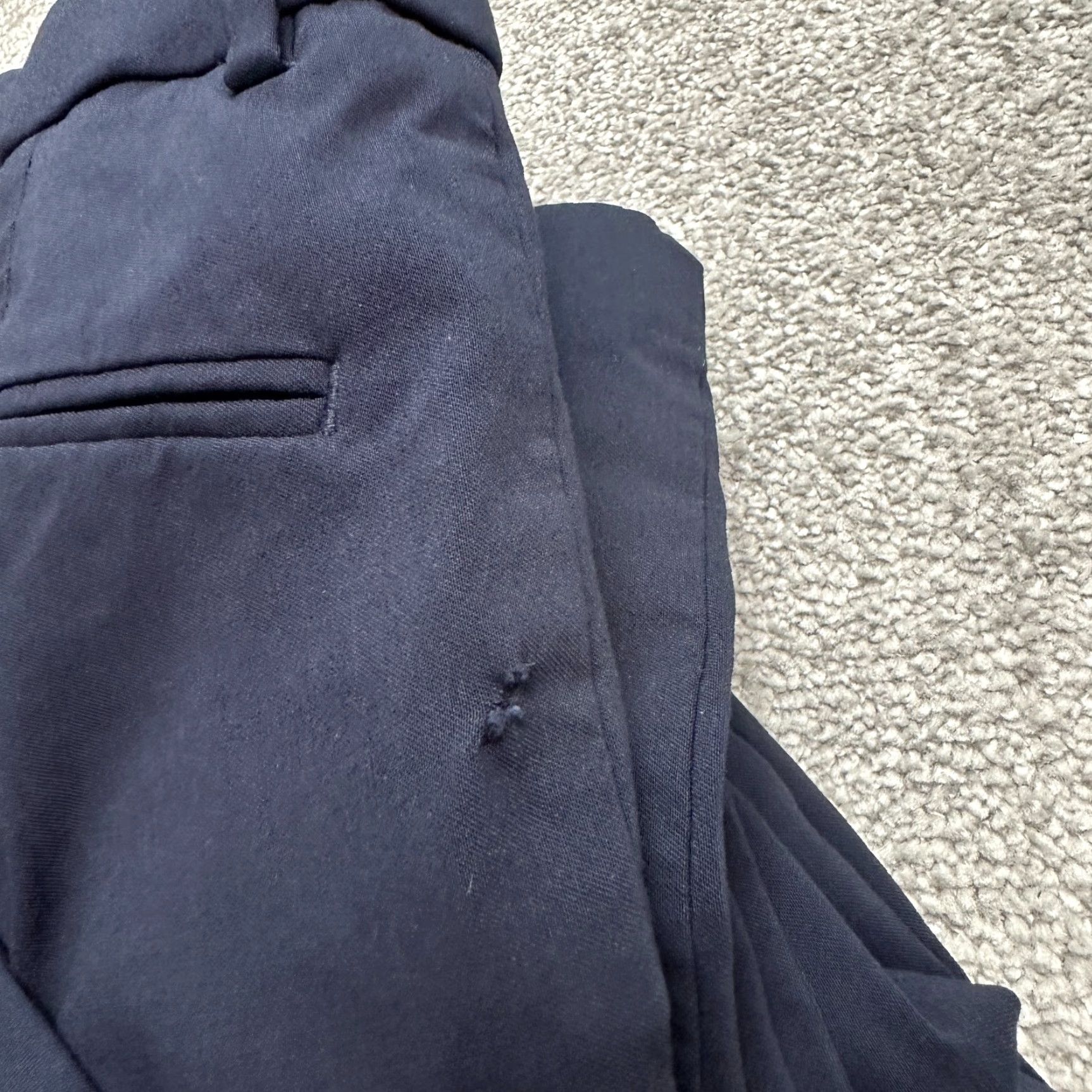 Tommy Hilfiger Tommy Hilfiger Pants Mens 34x30 Blue Straight Leg Stretch Work Business Size US 34 / EU 50 - 7 Thumbnail