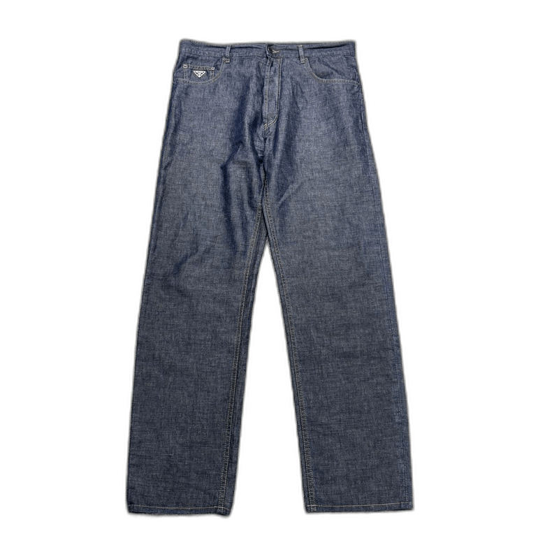 Prada Prada Linen Blend Casual Pants -2505 Size US 34 / EU 50 - 1 Thumbnail