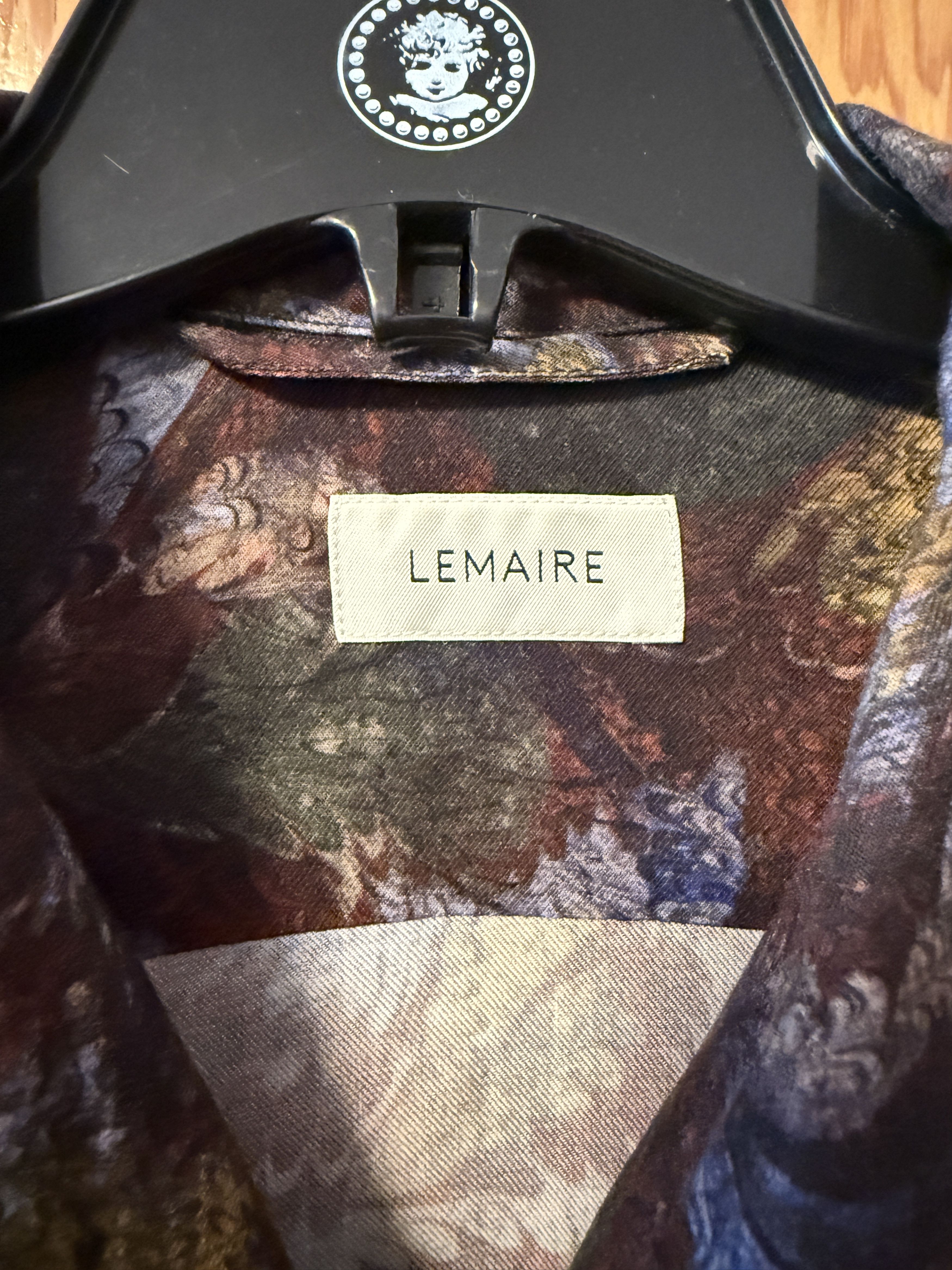 Lemaire Long Sleeve Button Up Shirt - Multicolor Size US S / EU 44-46 / 1 - 3 Thumbnail