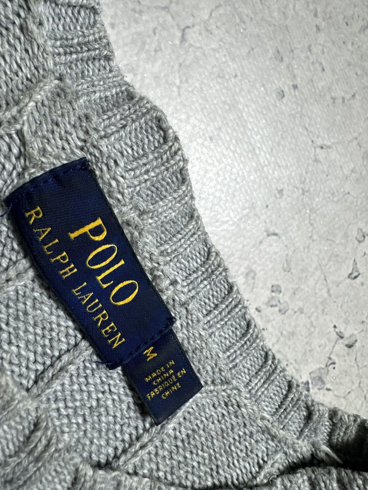Polo Ralph Lauren Polo Ralph Lauren Knitted Sweater Size M Gray Size US M / EU 48-50 / 2 - 5 Thumbnail