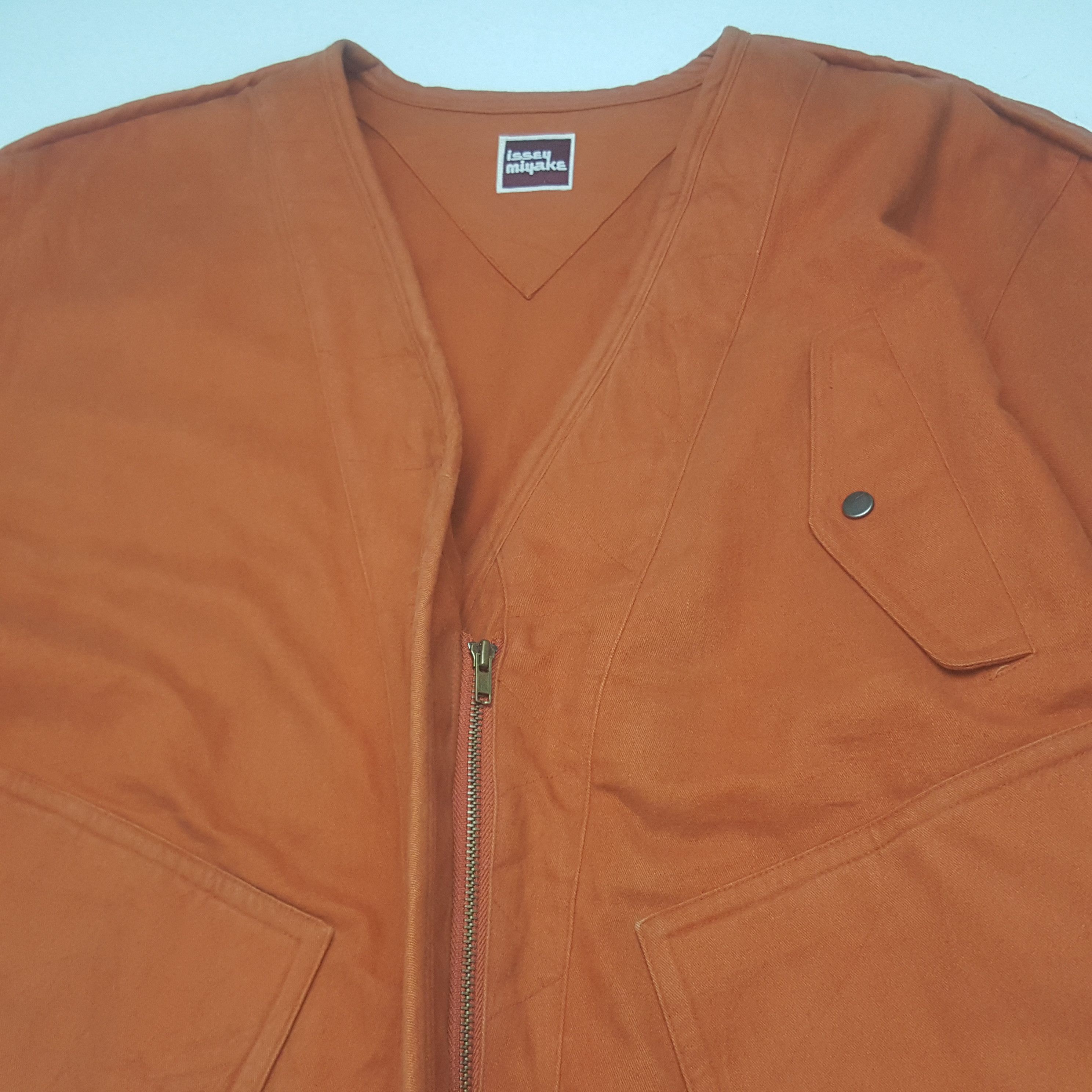 Issey Miyake × Japanese Brand × Vintage Vintage Issey Miyake Japanese Style Zipper Jacket Size XL / US 12-14 / IT 48-50 - 9 Thumbnail
