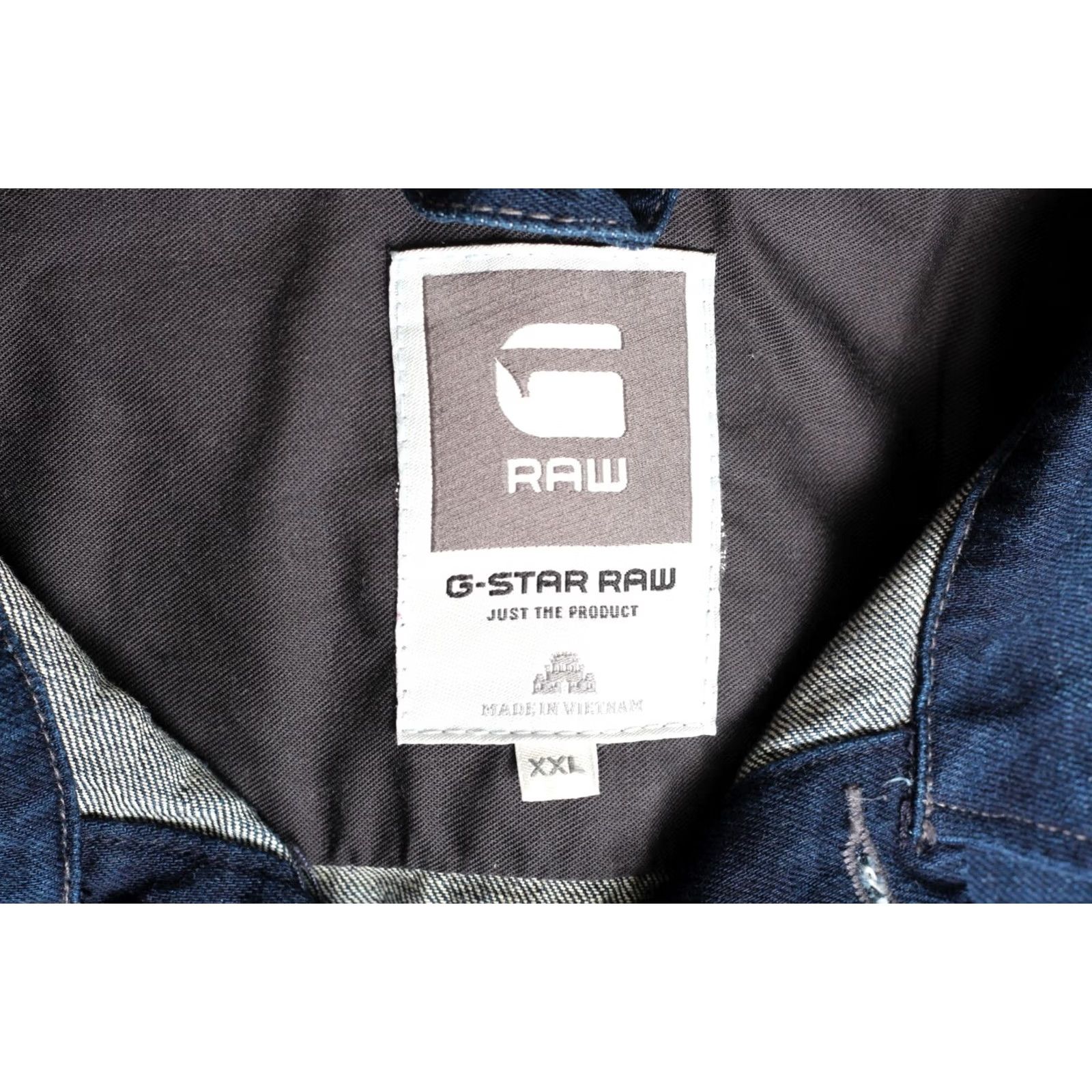 G-Star G-St ar Slim Tailor Denim Jacket Men 2XL MJ5843 Blue Denim Jacket Mens 2XL Slim Tailor Casual Jacket Blue Size US XXL / EU 58 / 5 - 5 Thumbnail