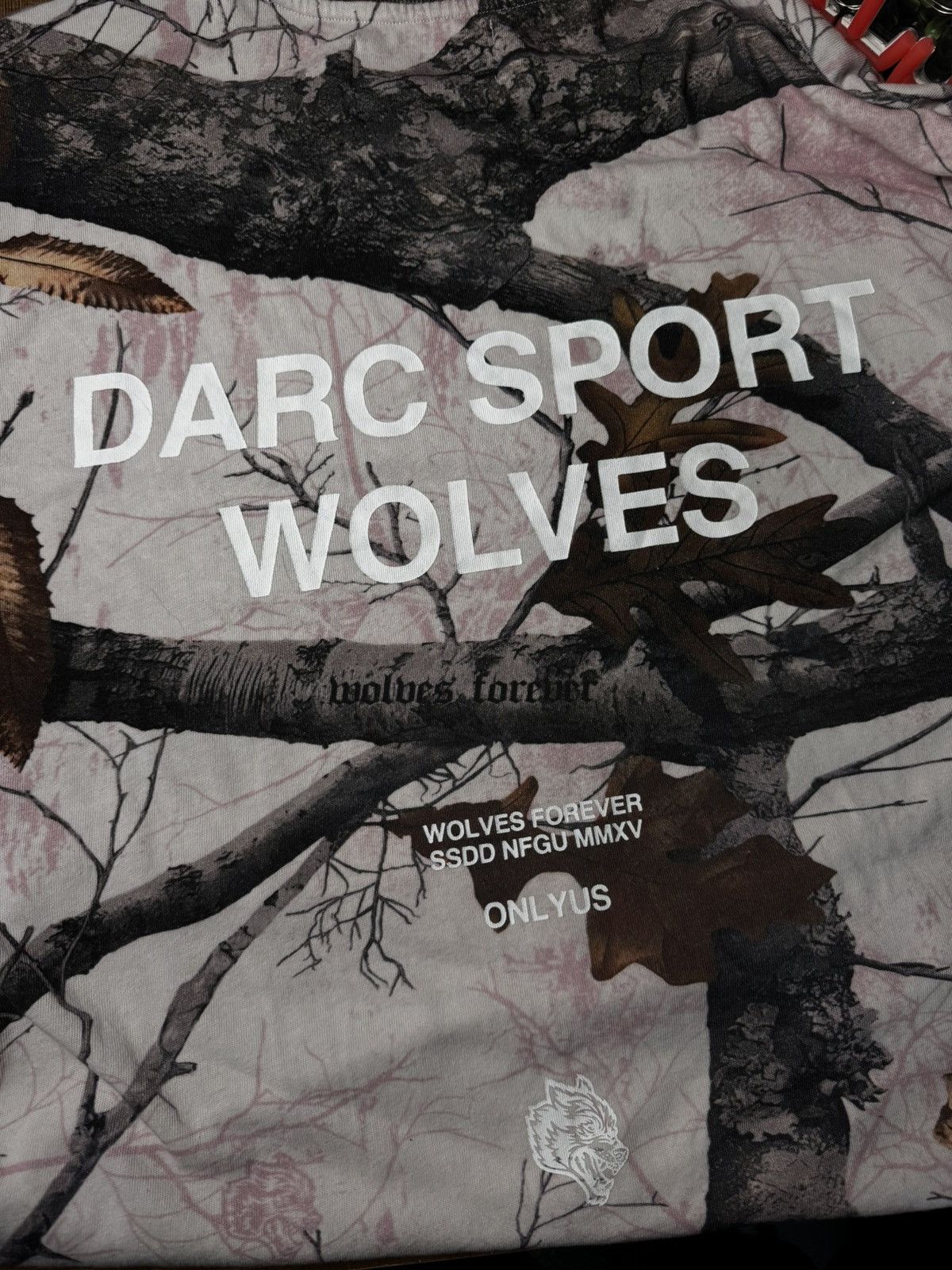 Darc sport pink woods tee