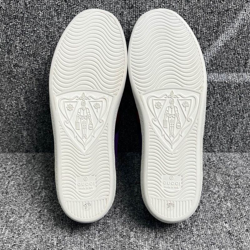 Gucci Gucci Classic Logo Leather Casual Sneakers - Size US 7.5 / EU 40-41 - 4 Thumbnail