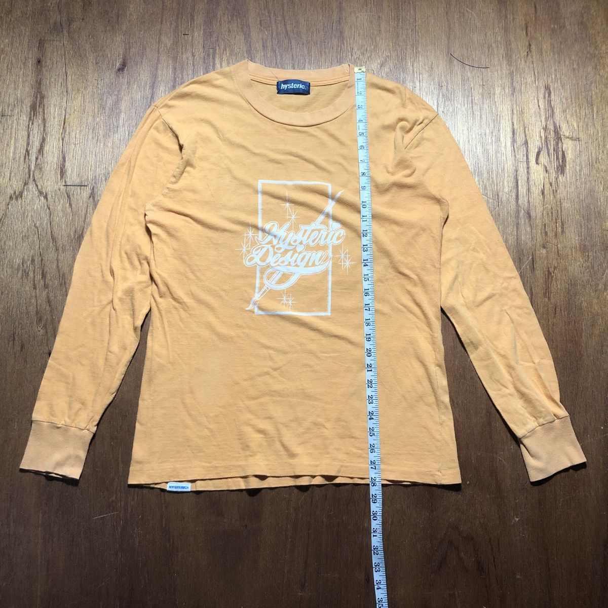 Hysteric Glamour × Japanese Brand × Vintage Hysteric Glamour Long Sleeve T-Shirt “Hysteric Design” Size US S / EU 44-46 / 1 - 10 Thumbnail