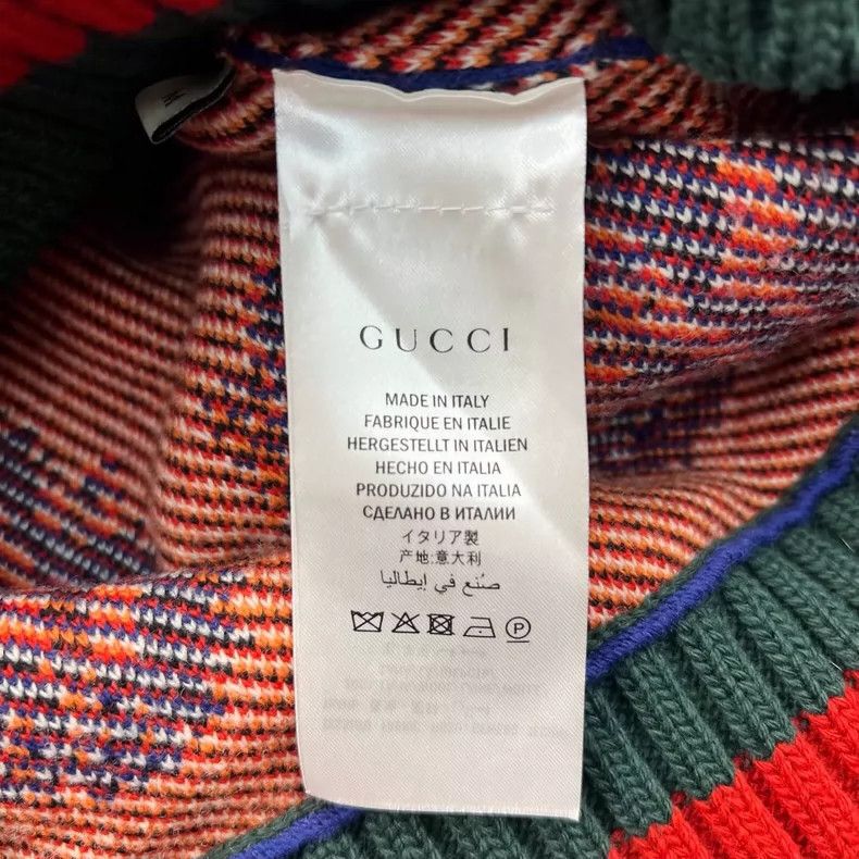 Gucci Gucci Full print tiger head knitted cardigan jacket Size US M / EU 48-50 / 2 - 5 Thumbnail