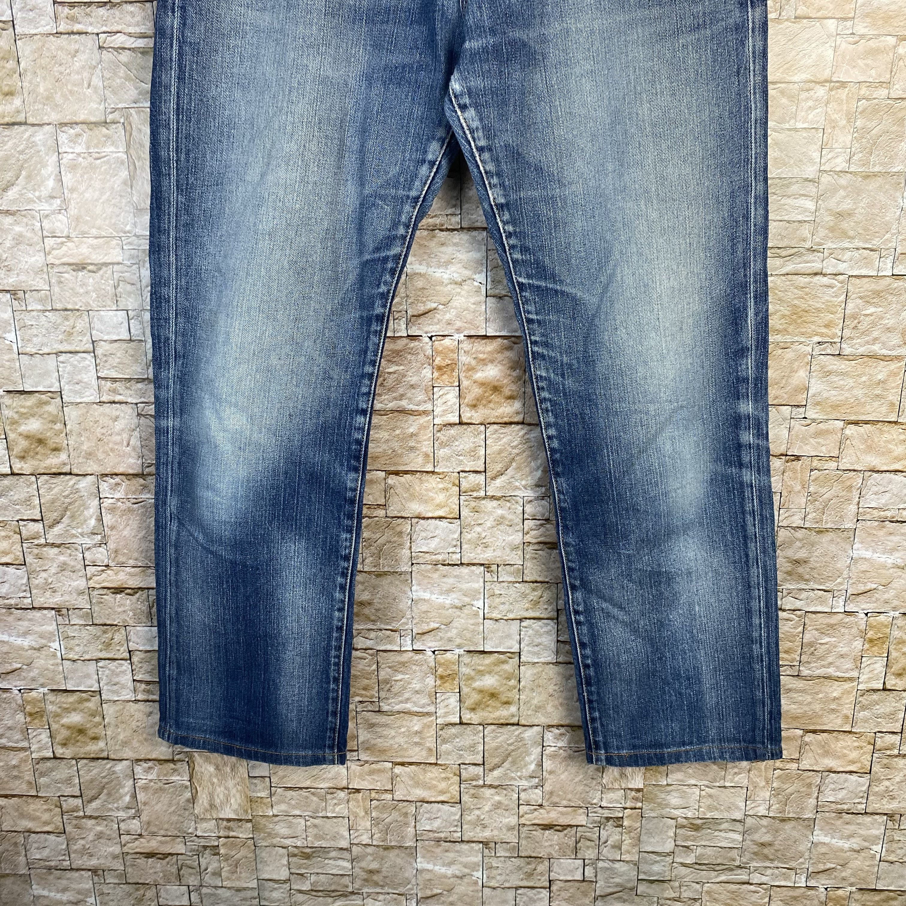 Uniqlo Uniqlo Boyfriend Blue Denim Pants #7592 Size US 35 - 3 Thumbnail