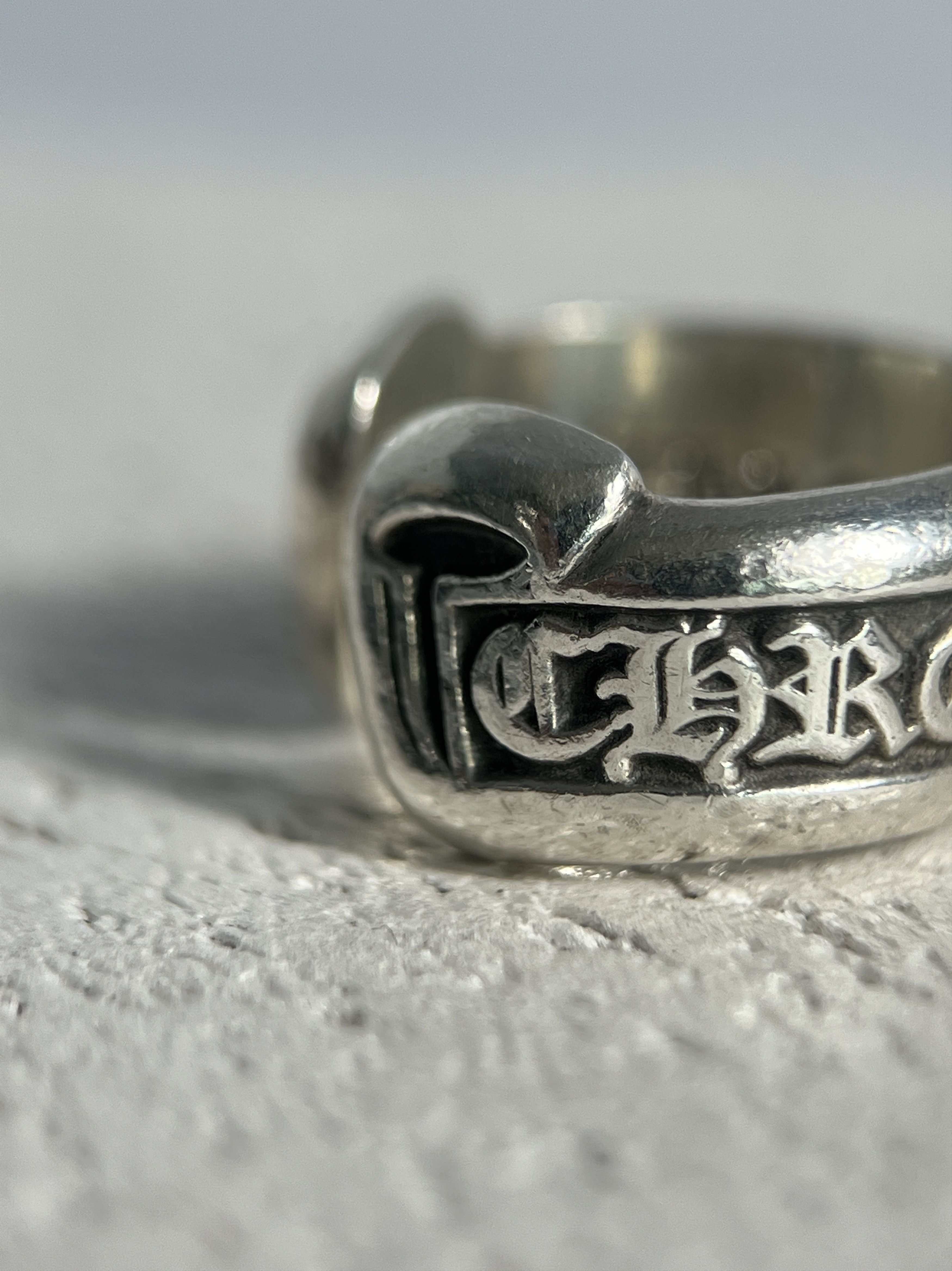 Chrome Hearts Chrome Hearts Scroll Band Ring .925 Silver Size US4 / MM47 Size ONE SIZE - 6 Thumbnail