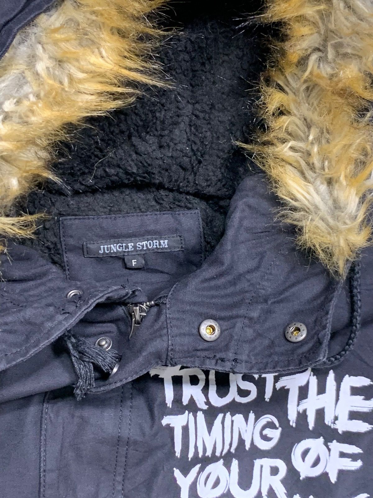 Japanese Brand Japanese Brand Jungle Storm Splash Parka Black Size US XL / EU 56 / 4 - 6 Thumbnail