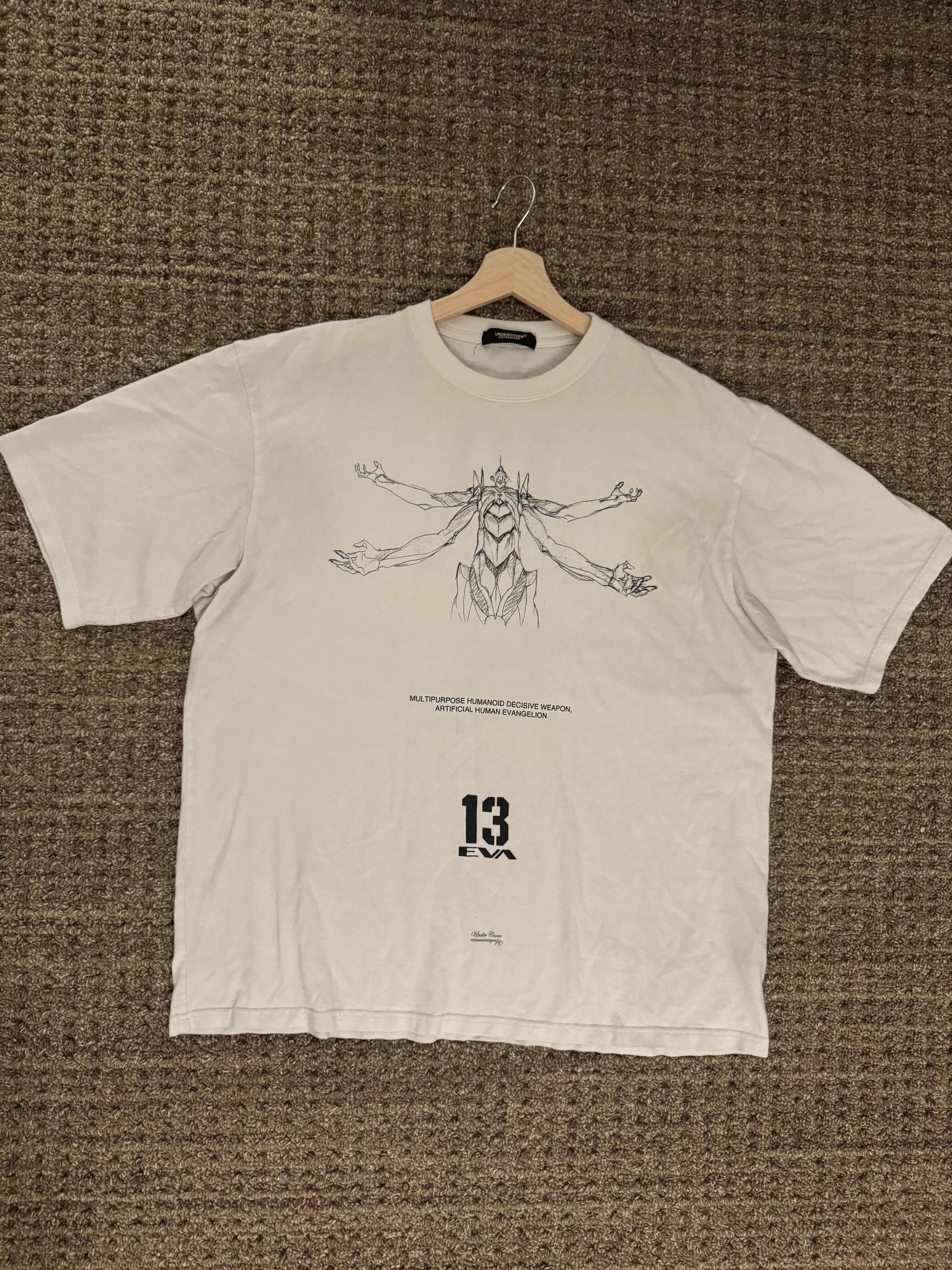 トップス UNDERCOVER EVANGELION size4 Undercover Evangelion Tee in Black | FWRD