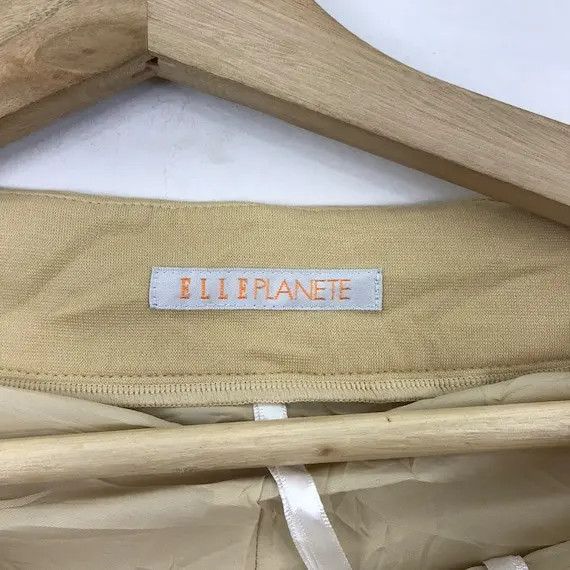 Vintage Vtg ELLE PARIS PLANETE Beige Minimalist Design Casual Pant Size 28" / US 6 / IT 42 - 6 Thumbnail