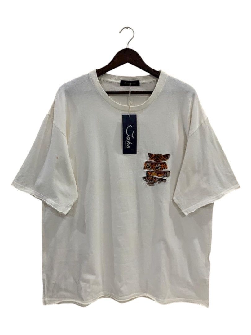 John Undercover Tiger Embroidery Tee