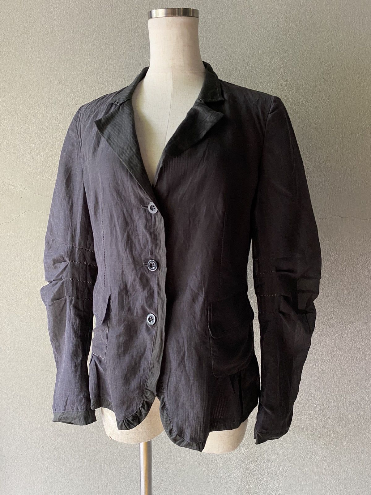 Marithe + Francois Girbaud Marithe Francois Girbaud women blazer in light and dark gray Size S / US 4 / IT 40 - 21 Thumbnail