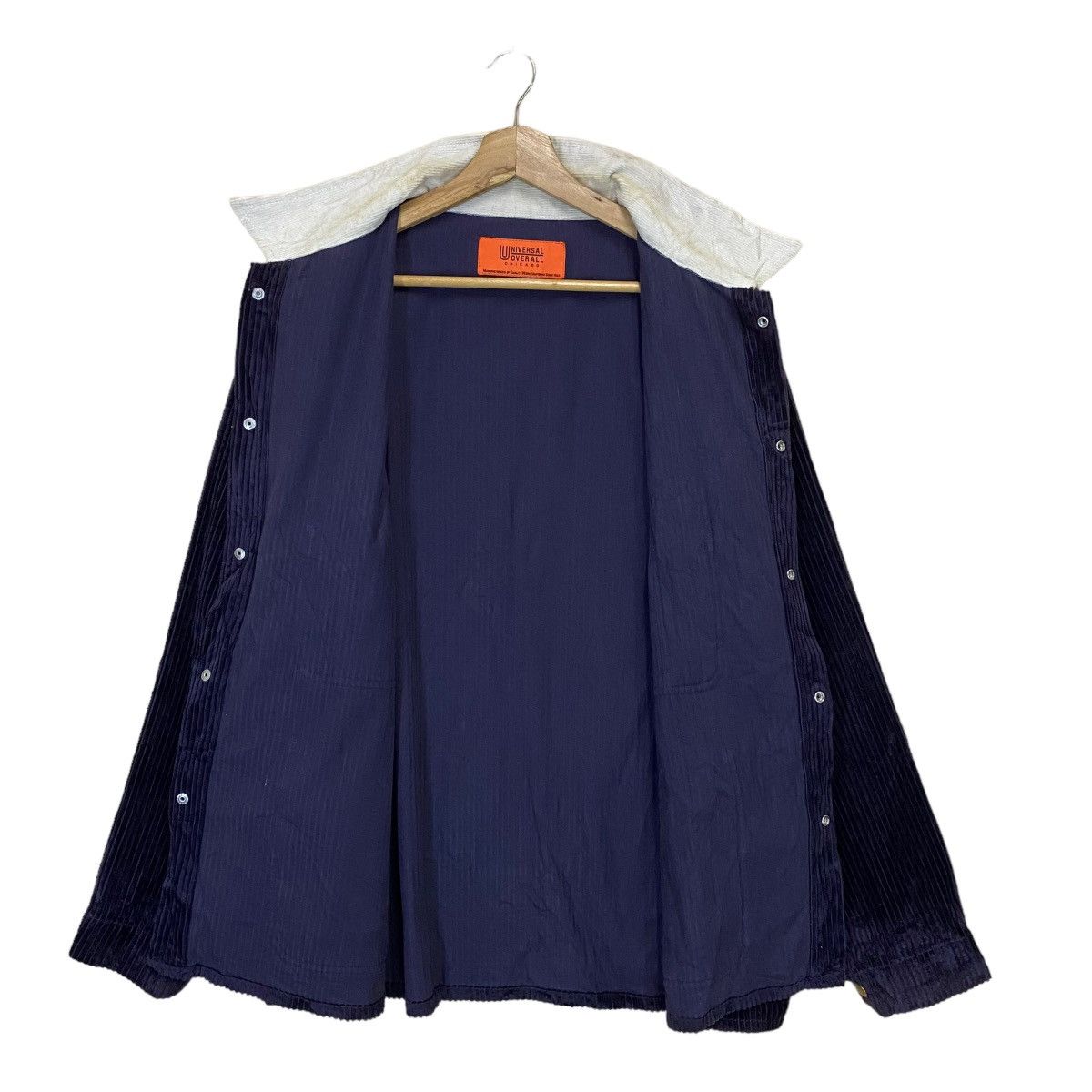 Issey Miyake × Vintage Universal Overall Chicago Corduroy Jacket Size US L / EU 52-54 / 3 - 10 Thumbnail