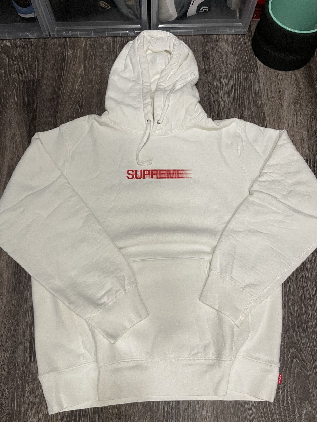 Supreme Motion Logo Hoodie | Grailed