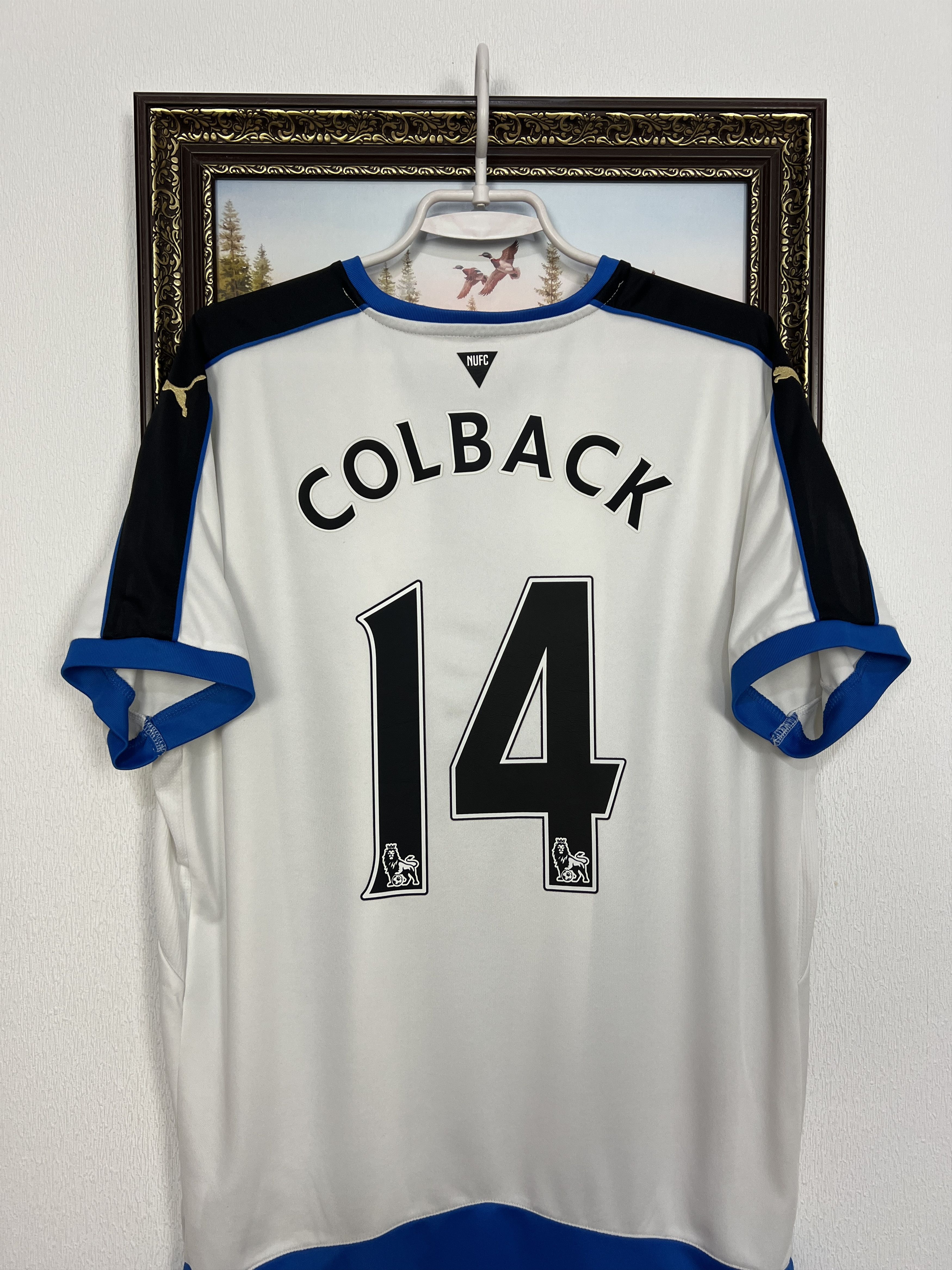 Puma Newcastle football shirt Soccer Puma Colback Jersey Trikot Size US XL / EU 56 / 4 - 2 Thumbnail