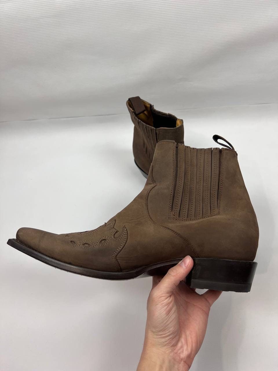 Stars & Stripes Star Stripes Western Boots Brown size US 11.5 Size US 11.5 / EU 44-45 - 3 Thumbnail