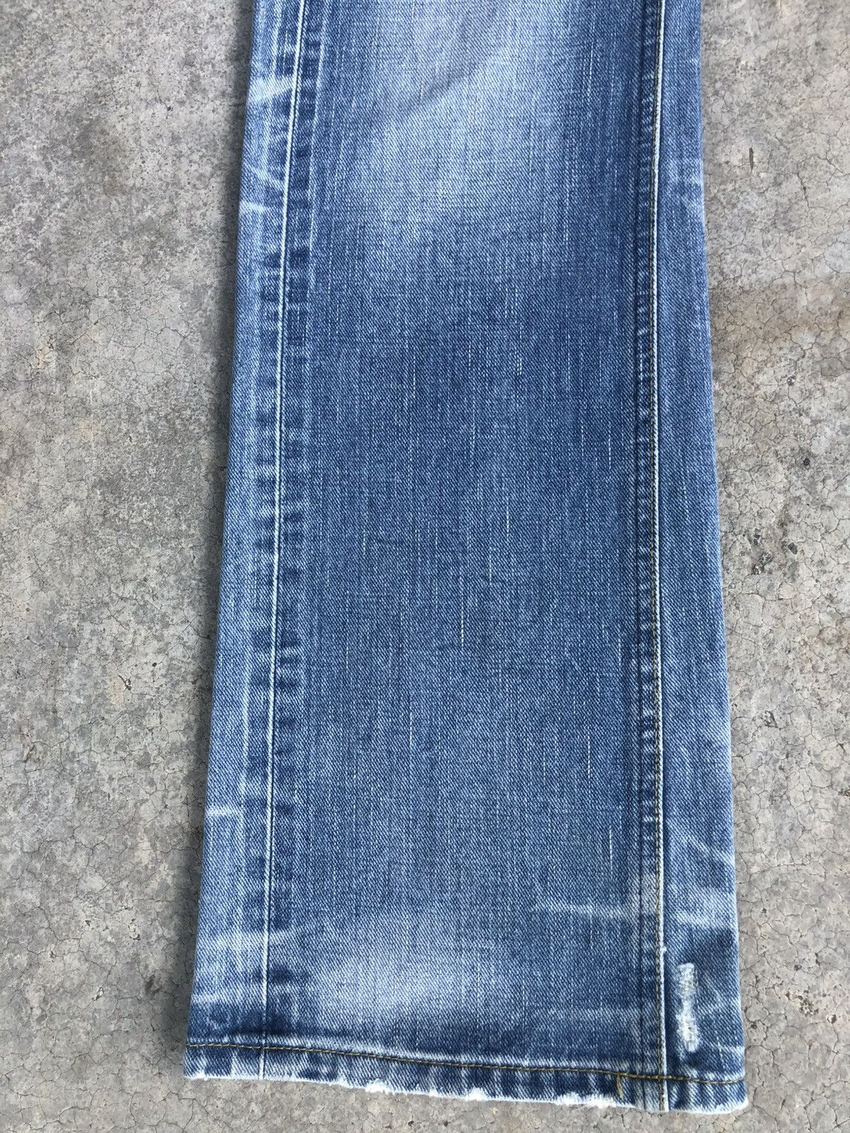 If Six Was Nine Japanese Lee Flared Jeans Distressed Jeans Size US 32 / EU 48 - 5 Thumbnail