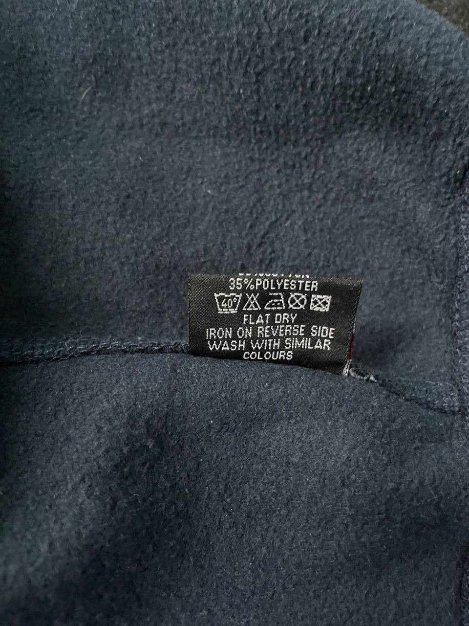 Vintage Amsterdam Crest Embroidered Logo Sweater Track Jacket Navy Size US XL / EU 56 / 4 - 8 Thumbnail