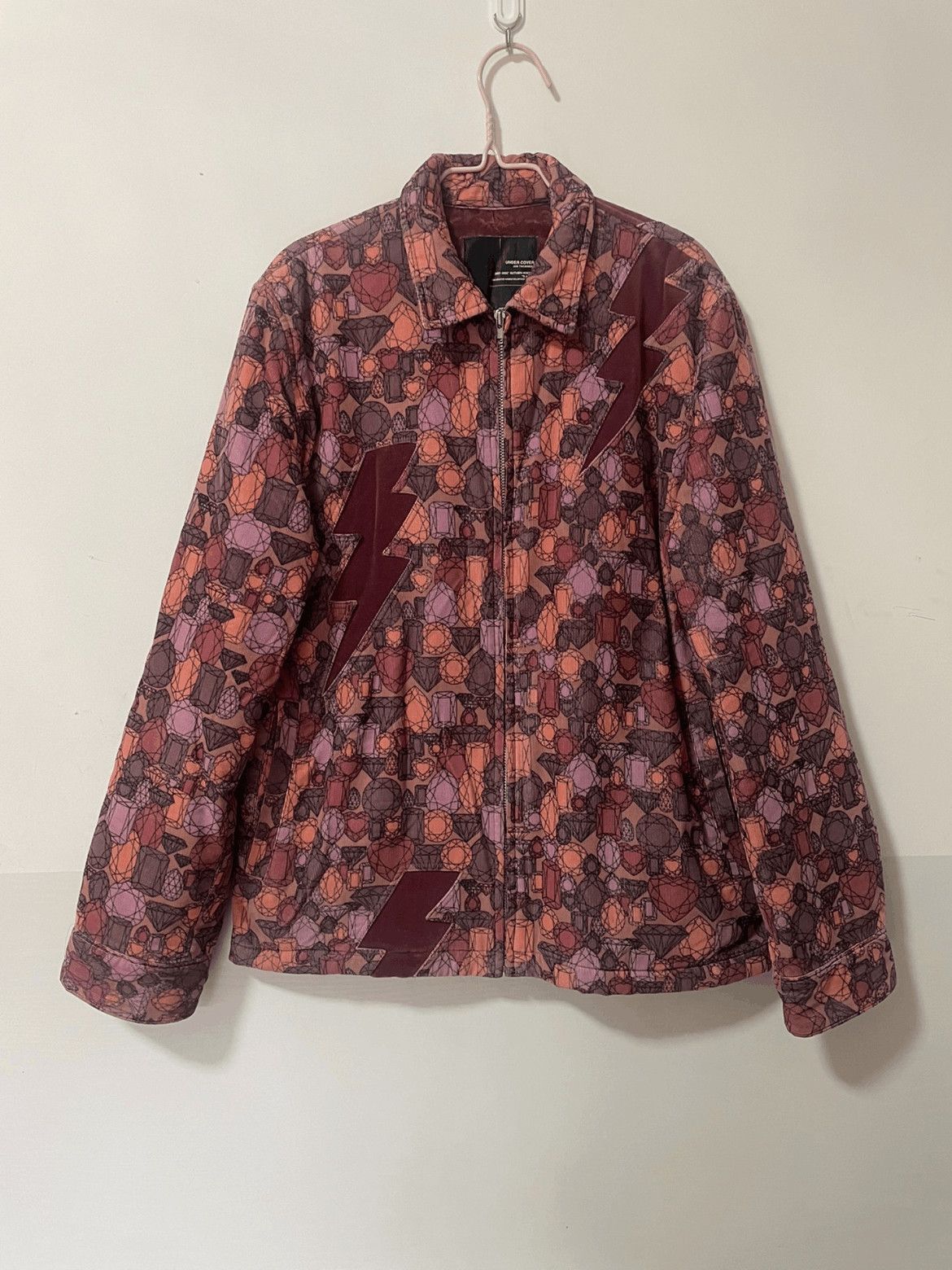 Undercover Undercover 01AW DAVF Diamond Print Jacket Size US M / EU 48-50 / 2 - 1 Thumbnail