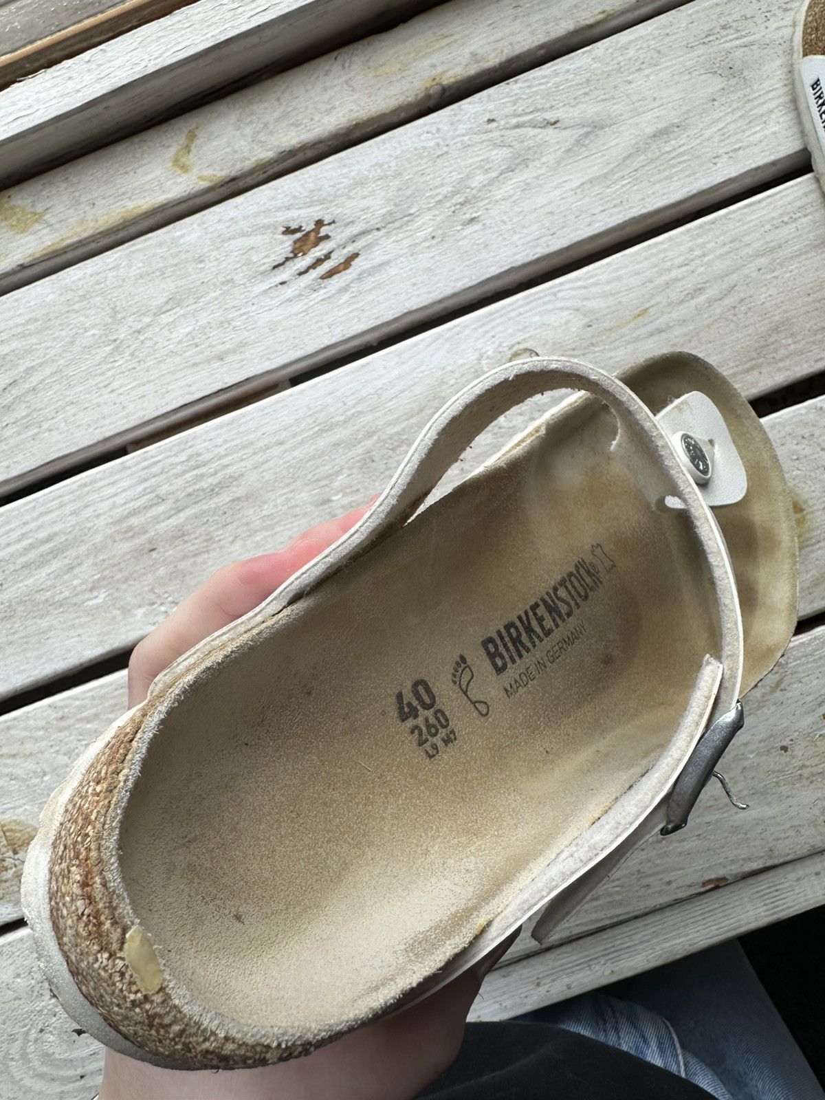 Birkenstock × Vintage 🚨Birkenstock Arizona boston Soft-foot sandals slides vintage Size US 7 / EU 40 - 5 Thumbnail
