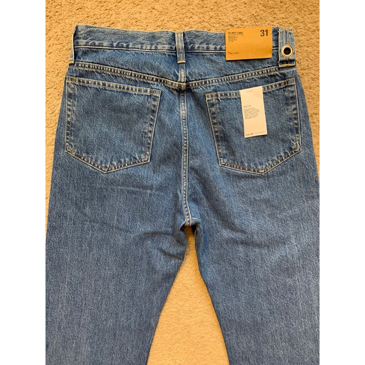 Helmut Lang HELMUT LANG MASC LO EASY JEANS Size US 31 - 3 Thumbnail