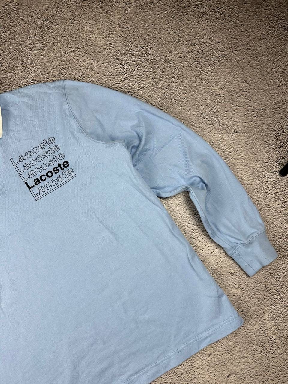 Lacoste Vintage Lacoste Live Long Sleeve Y2K Striped Old Money Hype Size US M / EU 48-50 / 2 - 3 Thumbnail