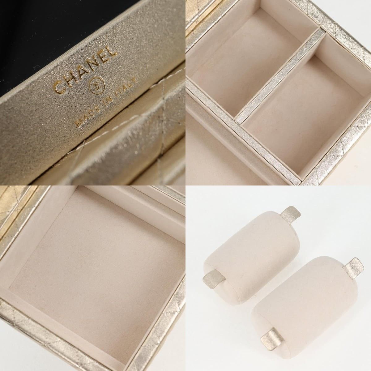 Chanel Chanel Matelasse Jewelry Case Jewelry Box Size ONE SIZE - 7 Thumbnail