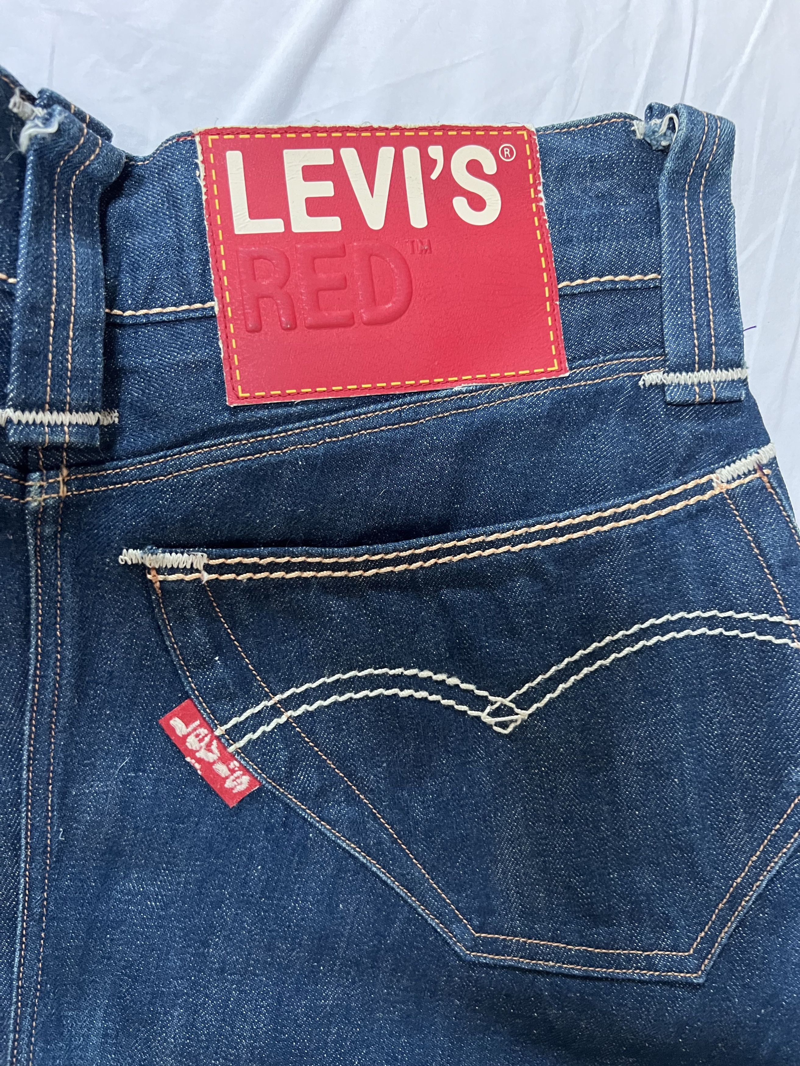Levi's Levi’s RED “Super Curved” — First Issue Pattern — Rare Size US 36 / EU 52 - 5 Thumbnail