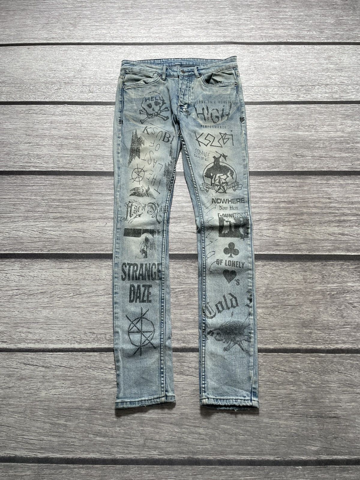 Ksubi Ksubi Van Wrinkle Nowhere Jeans Size US 30 / EU 46 - 1 Thumbnail