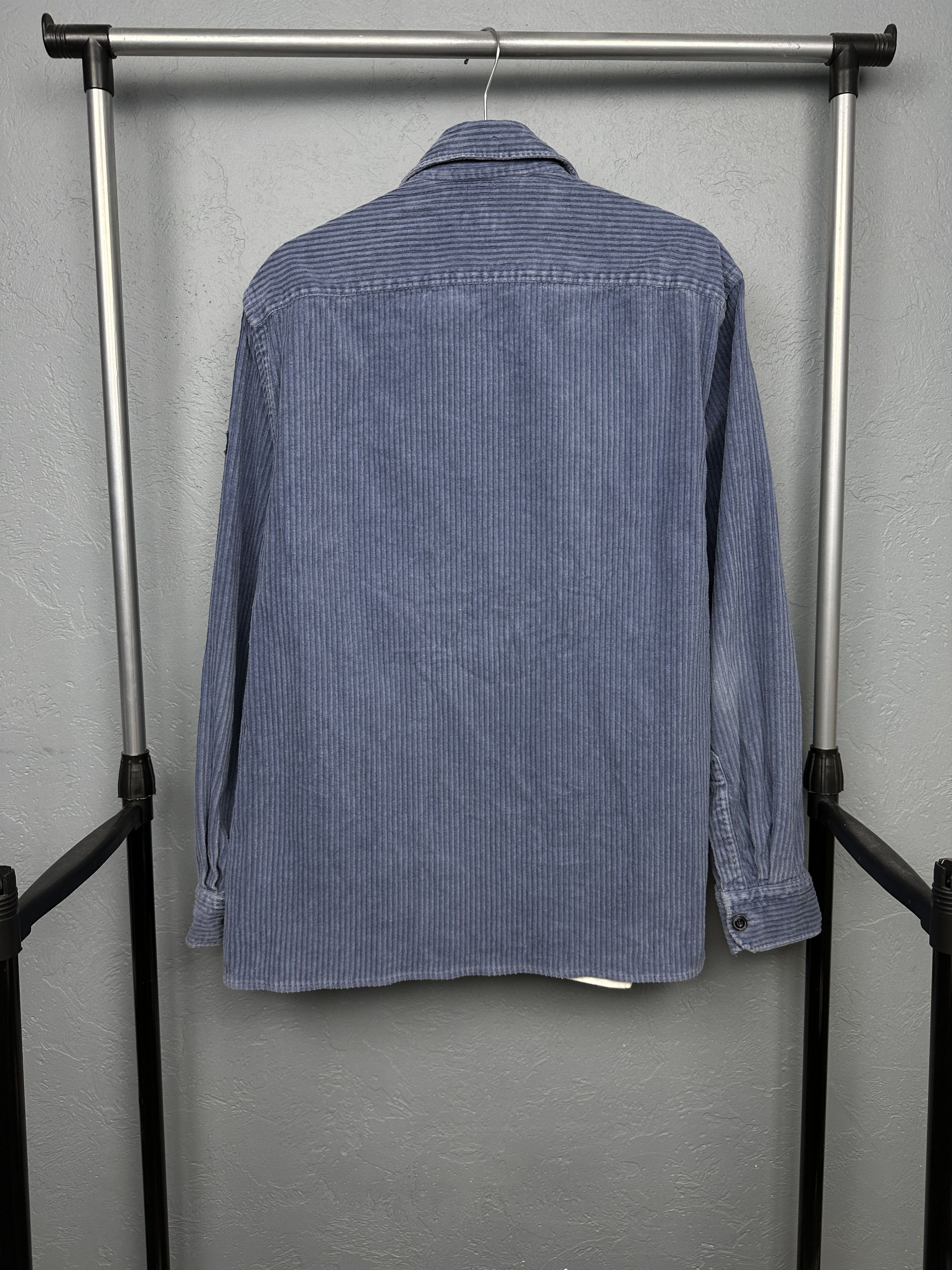 Paul & Shark Paul & Shark Mens Corduroy Flannel Long Sleeve Shirt Size US L / EU 52-54 / 3 - 7 Thumbnail