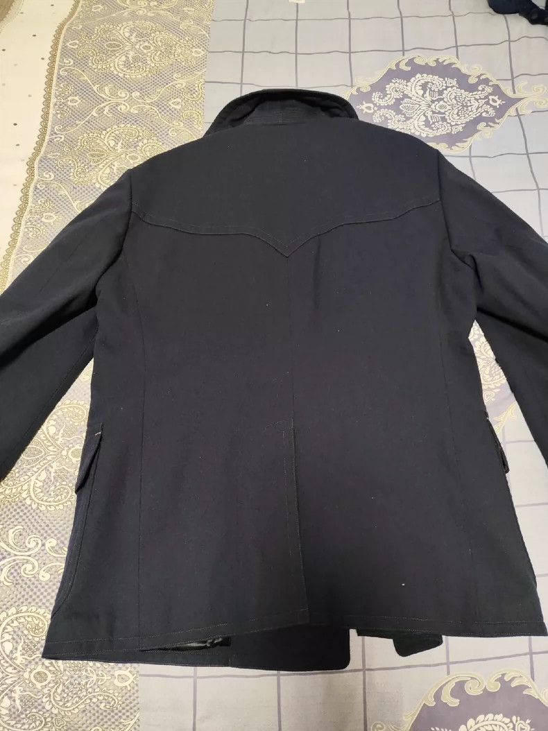 RRL Ralph Lauren RRL Ralph Lauren Wool blend woven navy coat Size US XL / EU 56 / 4 - 7 Thumbnail