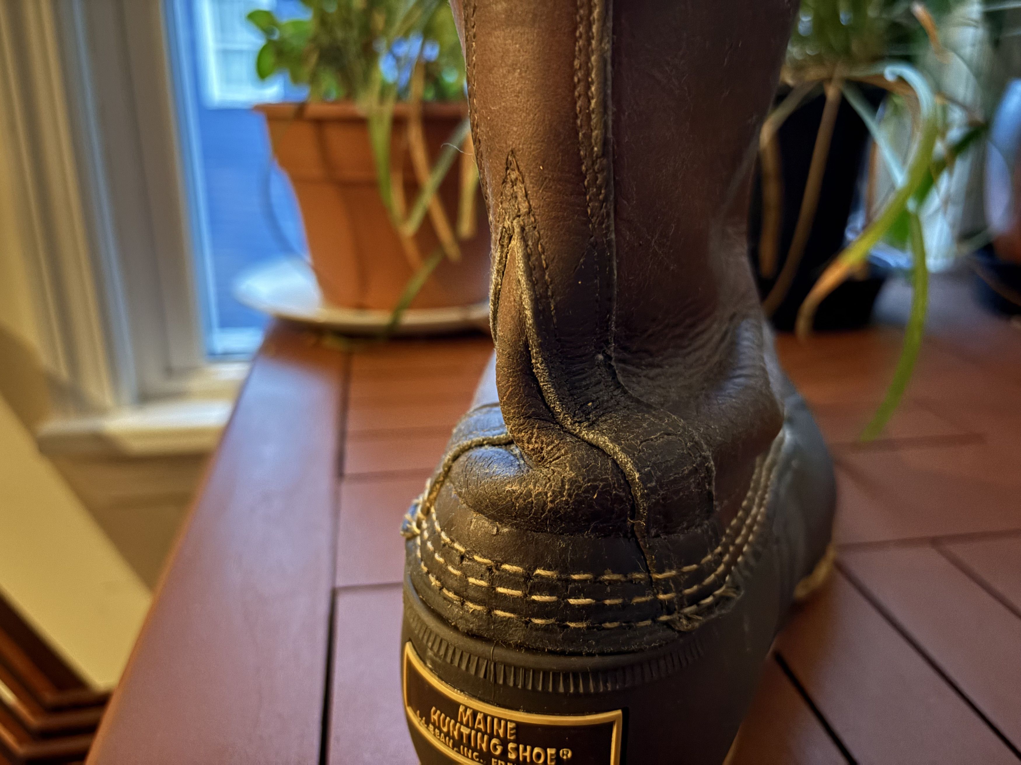 L.L. Bean Antique/Vintage 60's 70's Maine Hunting Shoe Bean Boot Size US 11 / EU 44 - 12 Thumbnail