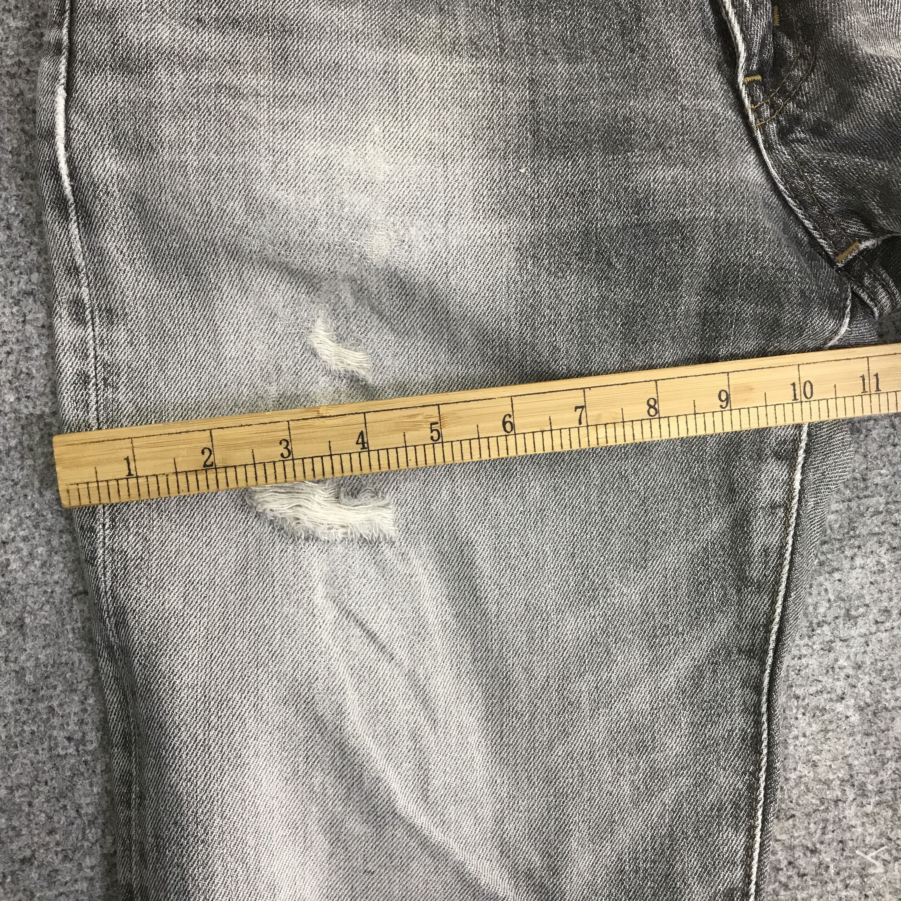 Edwin EDWIN BLACK FADED DENIM LIGHT PANTS K74B16 Size US 30 / EU 46 - 9 Thumbnail