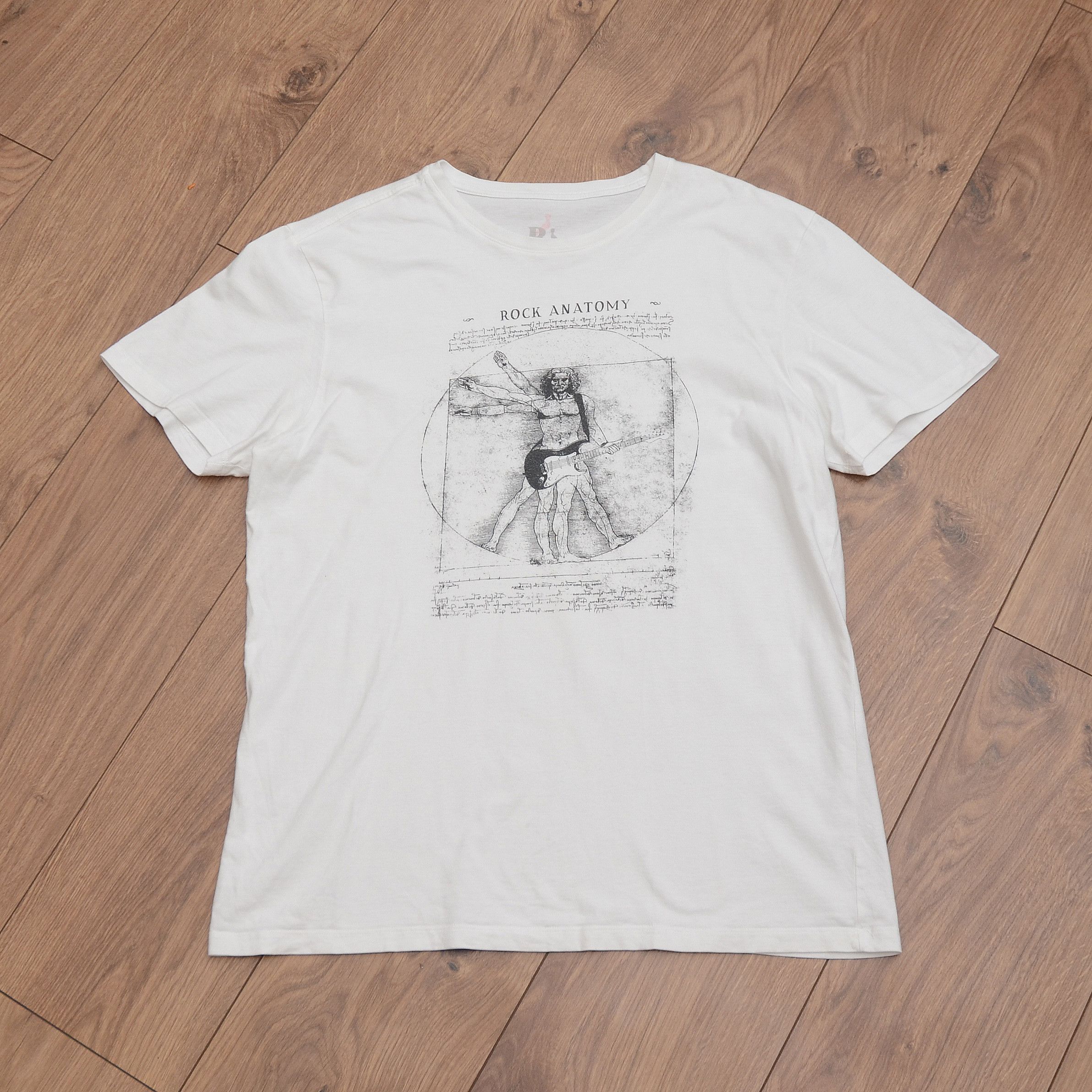 Band Tees Rare RESERVA Rock Anatomy T-Shirt Sz L Vitruvian Graphic Tee Size US L / EU 52-54 / 3 - 6 Thumbnail