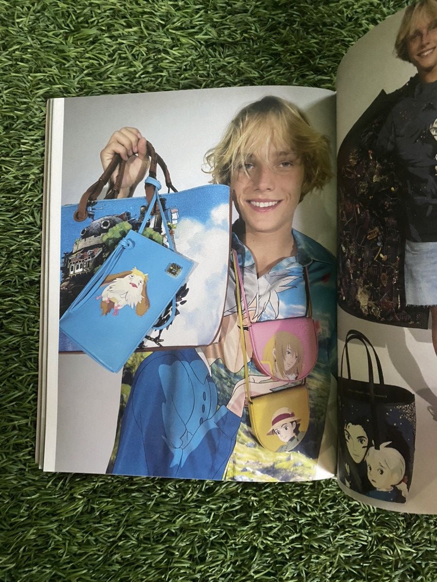Loewe RARE Loewe x Spirited Away LookBook w/ FULL Sticker Page Size ONE SIZE - 4 Thumbnail