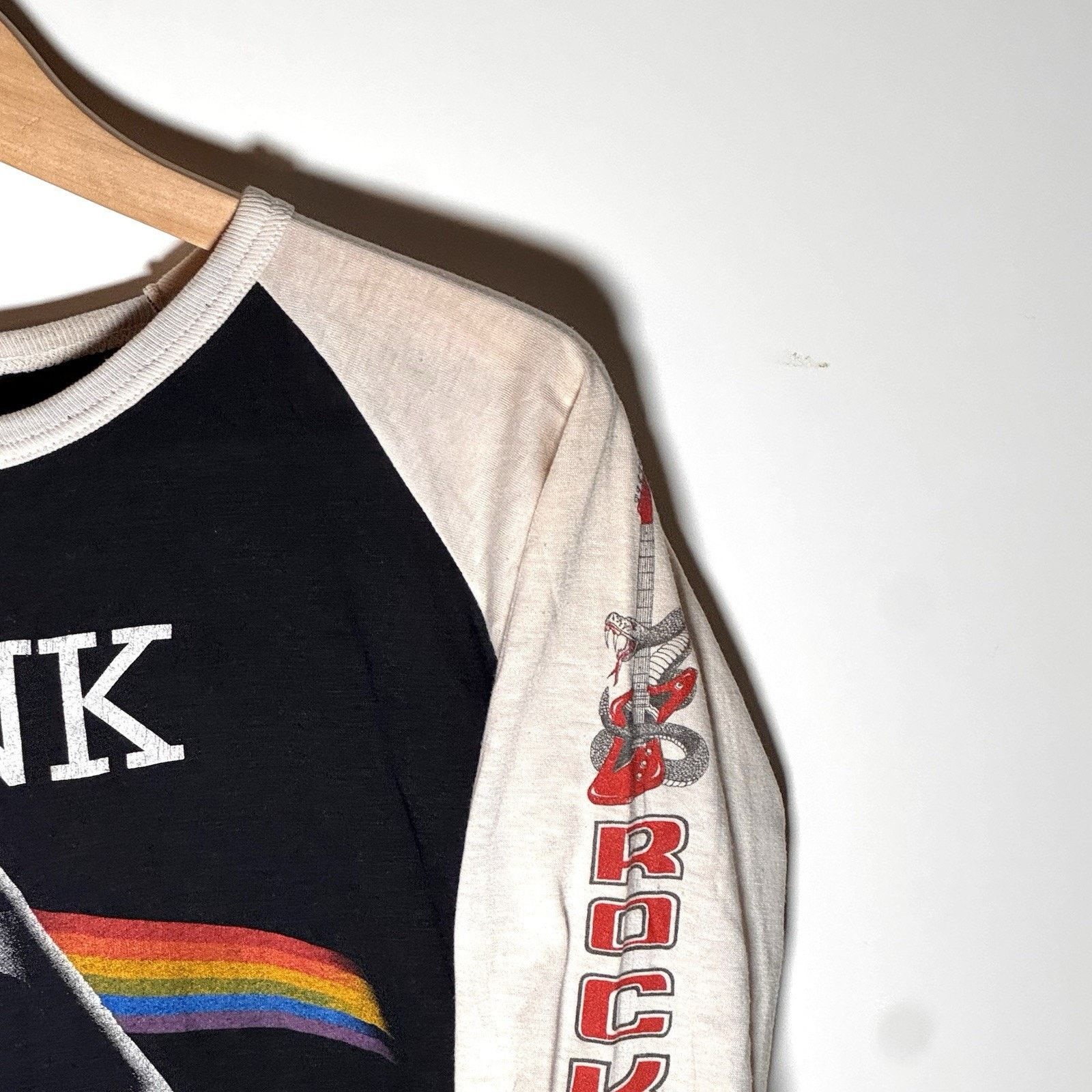 Significant Other Pink Floyd Dark Side of the Moon Raglan T-Shirt Women’s S Size S / US 4 / IT 40 - 6 Thumbnail