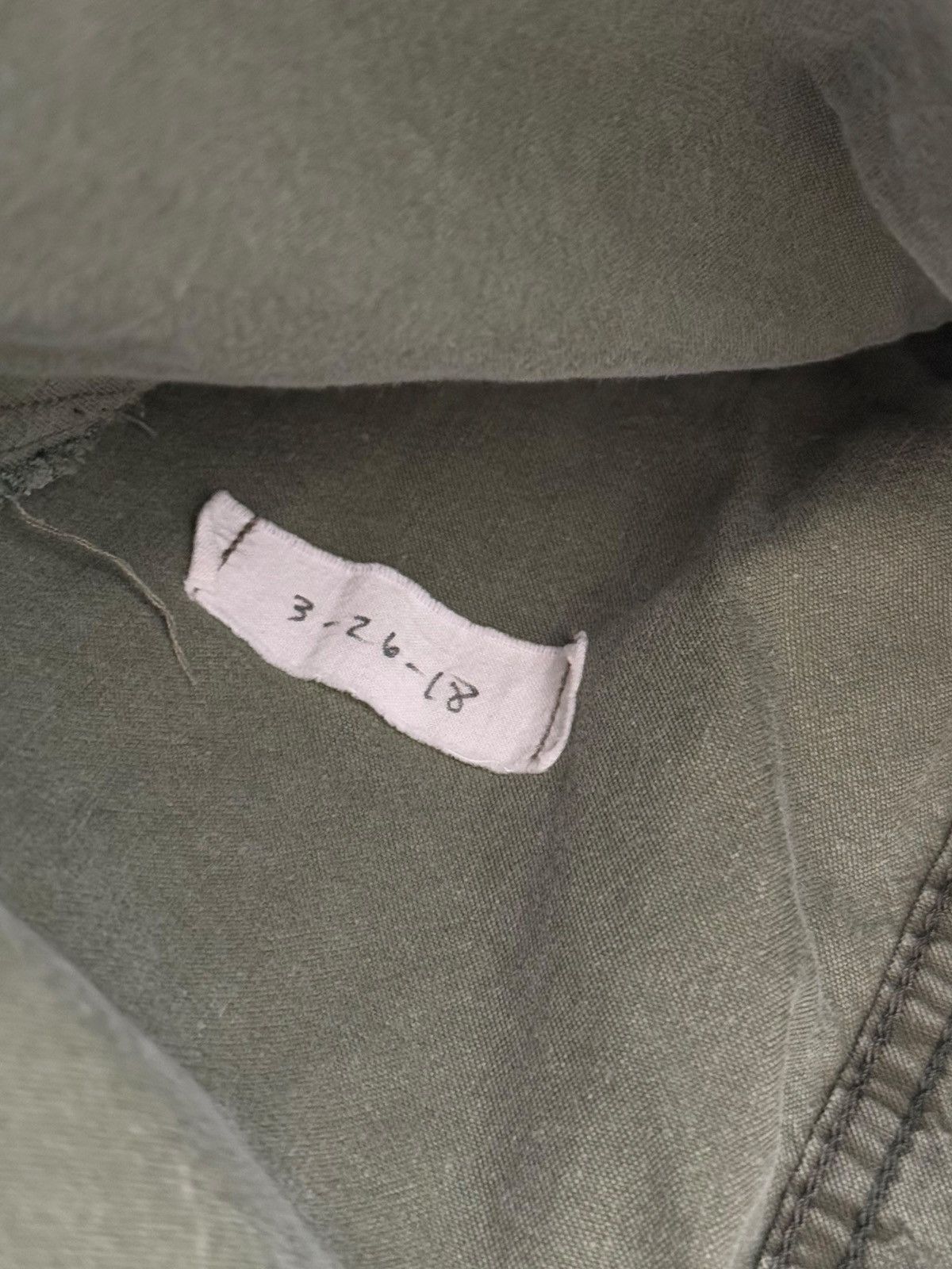 Greg Lauren GRAIL 2018 Army Tent Studio Jacket Shirt Size US M / EU 48-50 / 2 - 10 Thumbnail