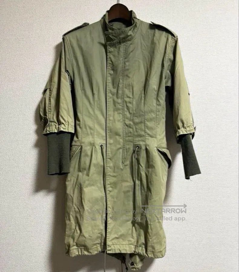 Junya Watanabe Junya Watanabe Military Style Mohair Coat Size XS / US 0-2 / IT 36-38 - 4 Thumbnail