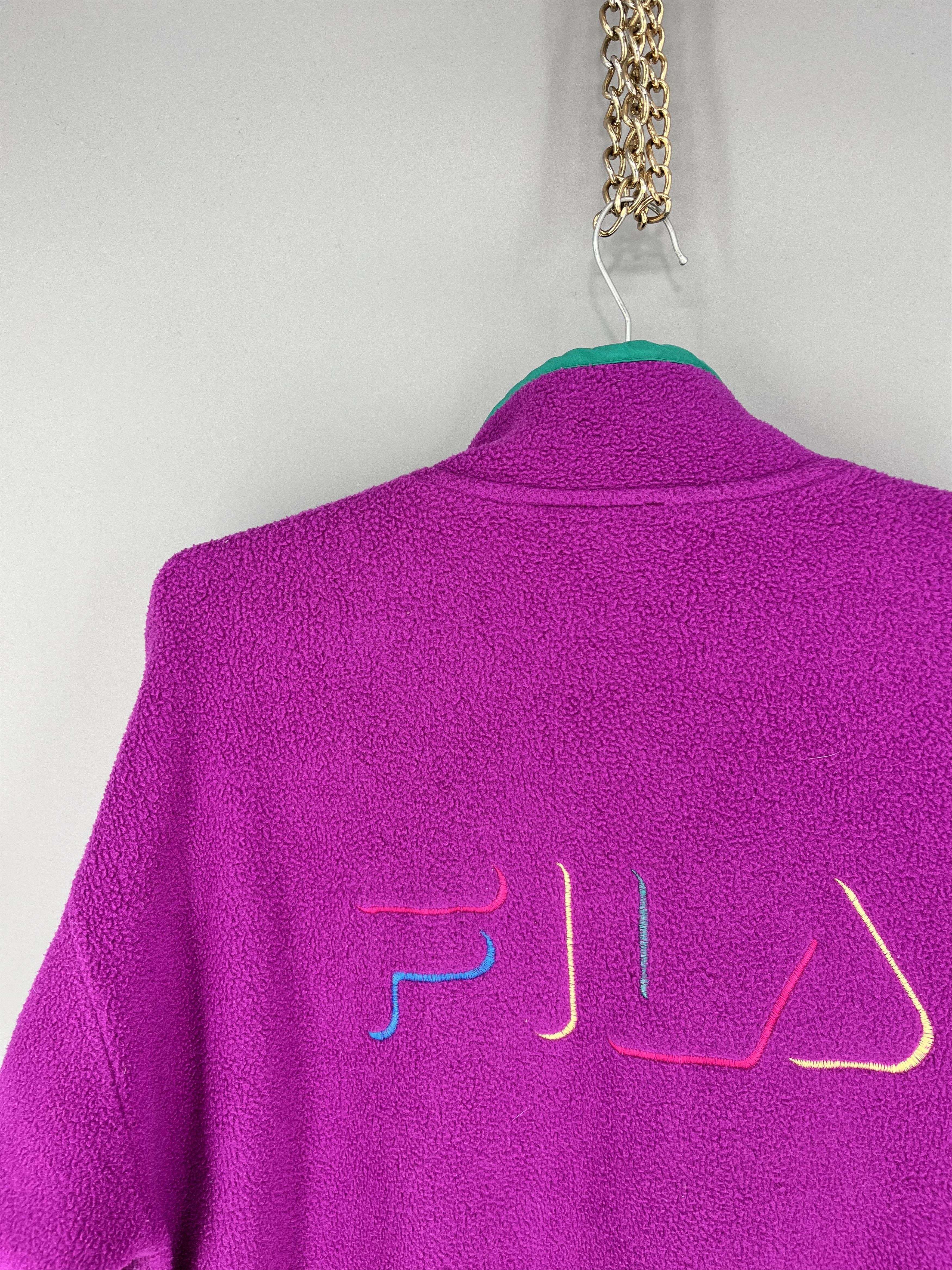 Fila Vintage Y2K Fila Fleece Sweatshirt Streetwear Skate Size US L / EU 52-54 / 3 - 11 Thumbnail
