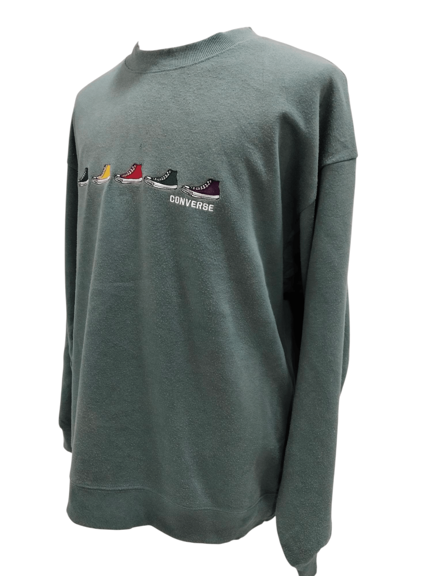Converse × If Six Was Nine × Vintage Vintage Y2K Converse Embroidery Logo Sweatshirt Size US XXL / EU 58 / 5 - 2 Thumbnail
